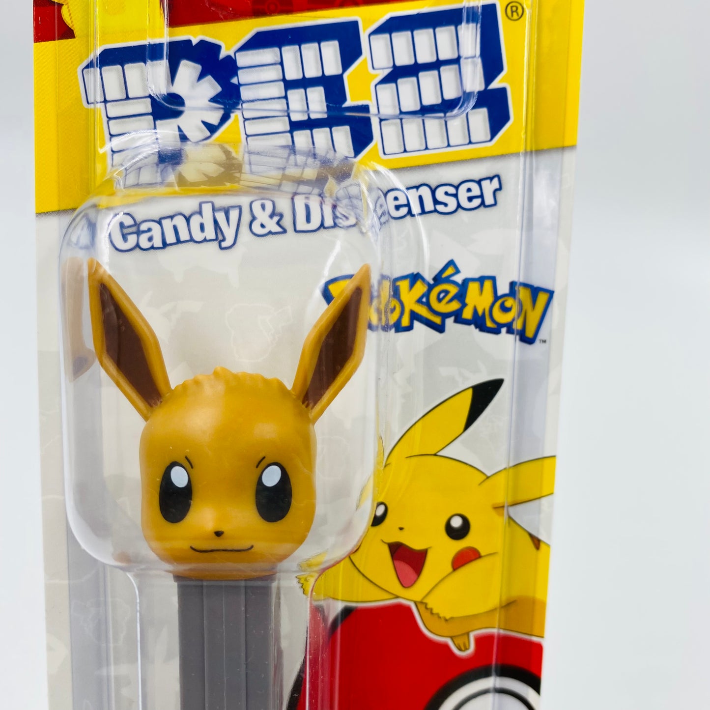 Pokemon Eevee PEZ dispenser (2020) carded 7.5 Hungary