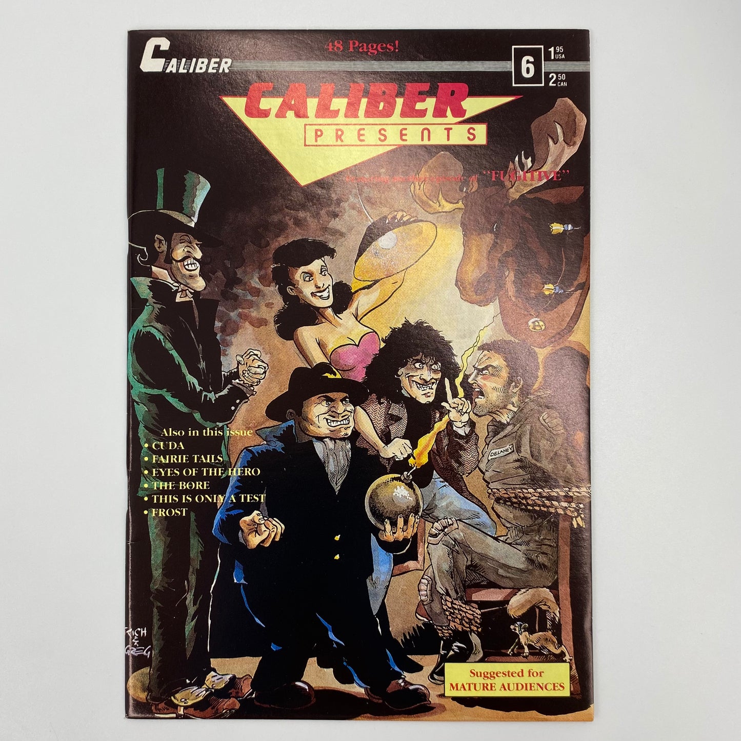 M&PC Comic Book FUN PACK: Caliber Presents!