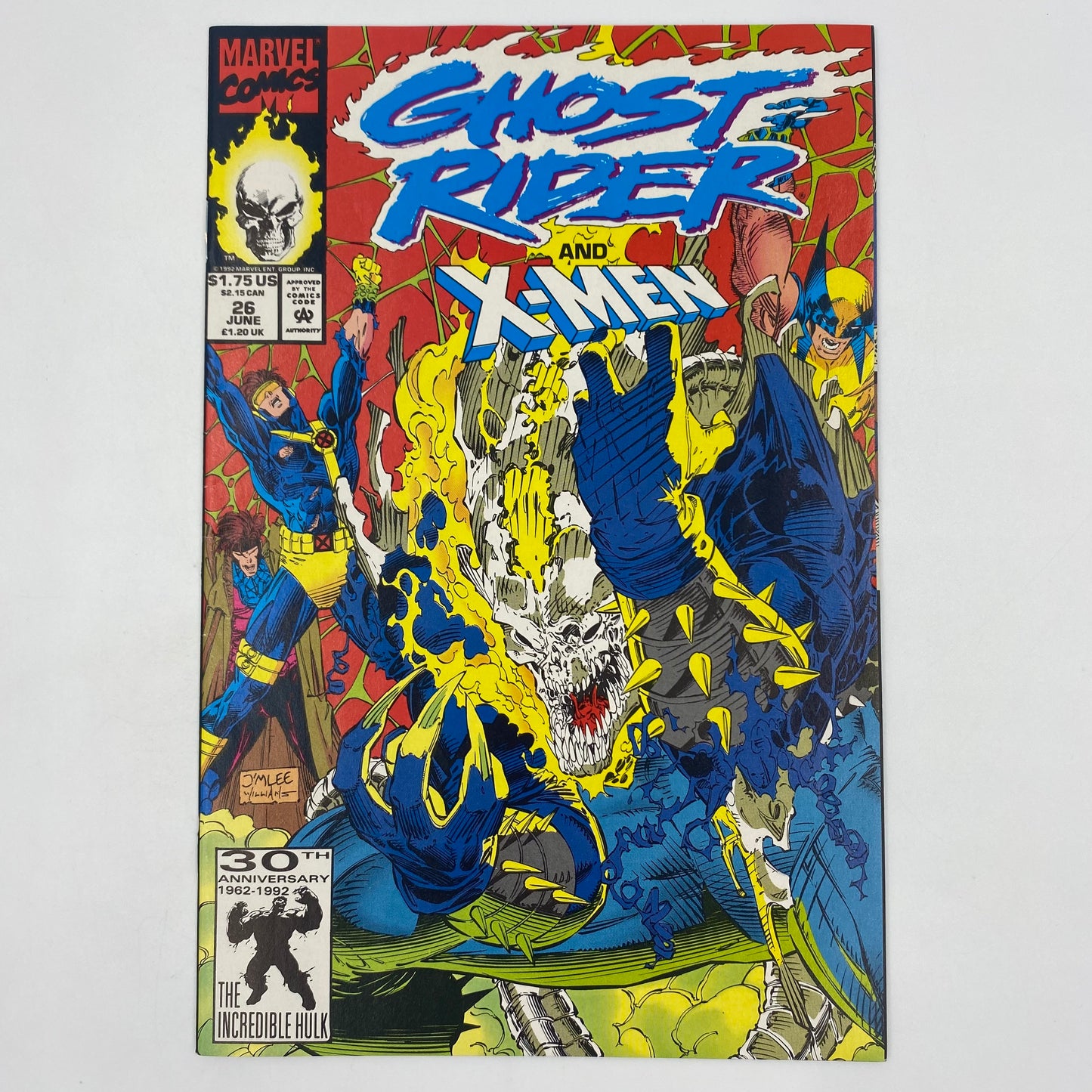 Ghost Rider #26 "Blood Feud!” (1992) Marvel