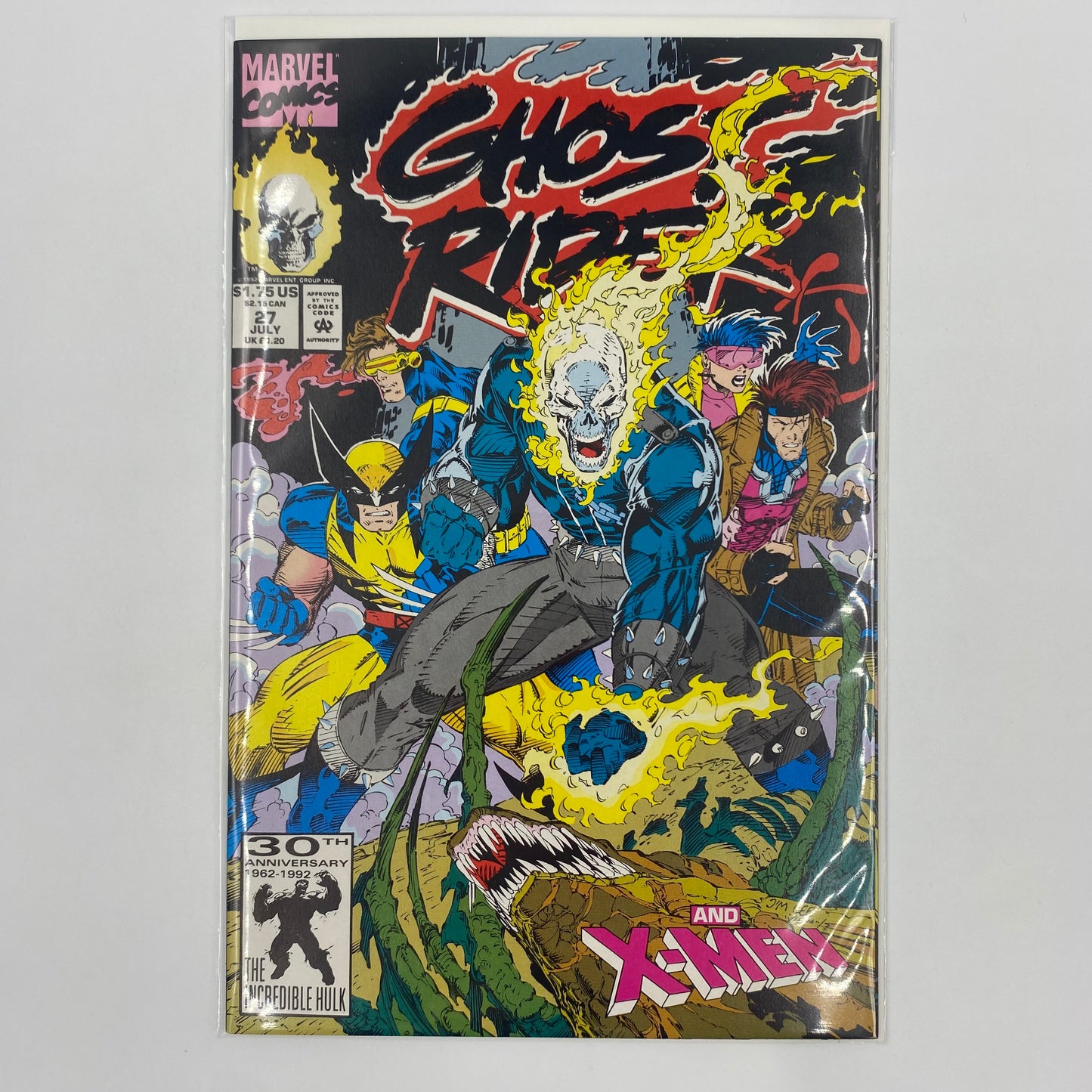 Ghost Rider #27 “Vengeance. Pure and Simple.” (1992) Marvel