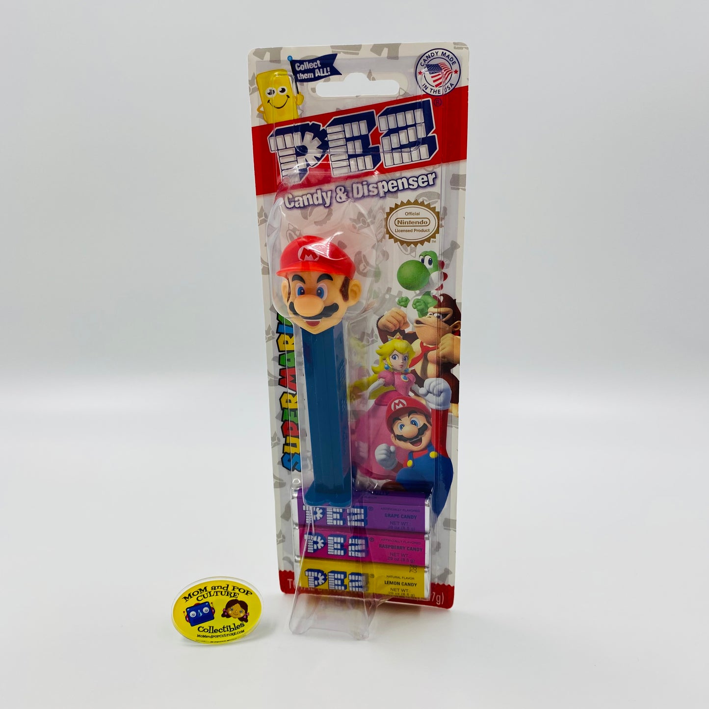 Super Mario PEZ dispenser (2013) carded 7.5 China