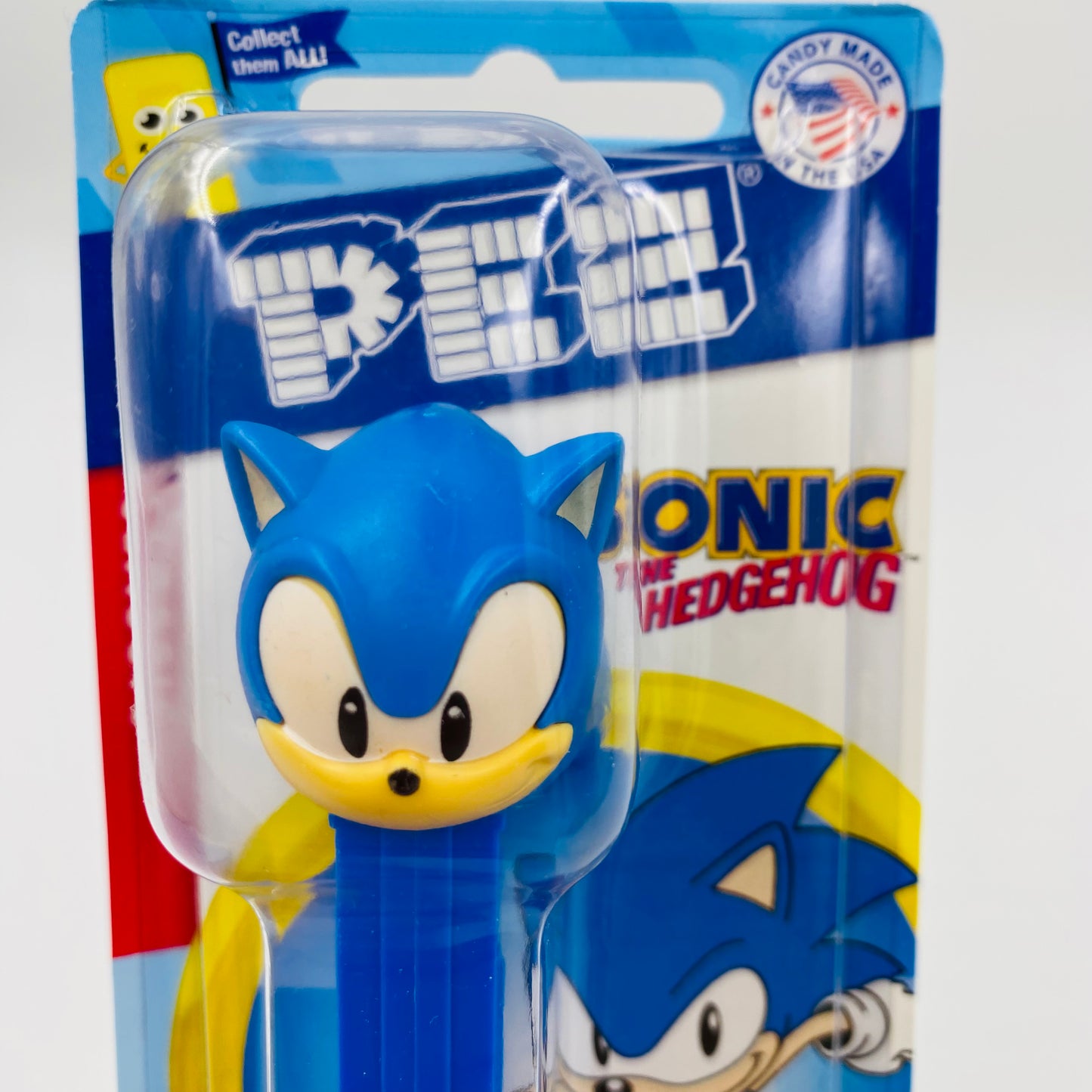 Sonic The Hedgehog PEZ dispenser (2022) short card 7.5 Hungary