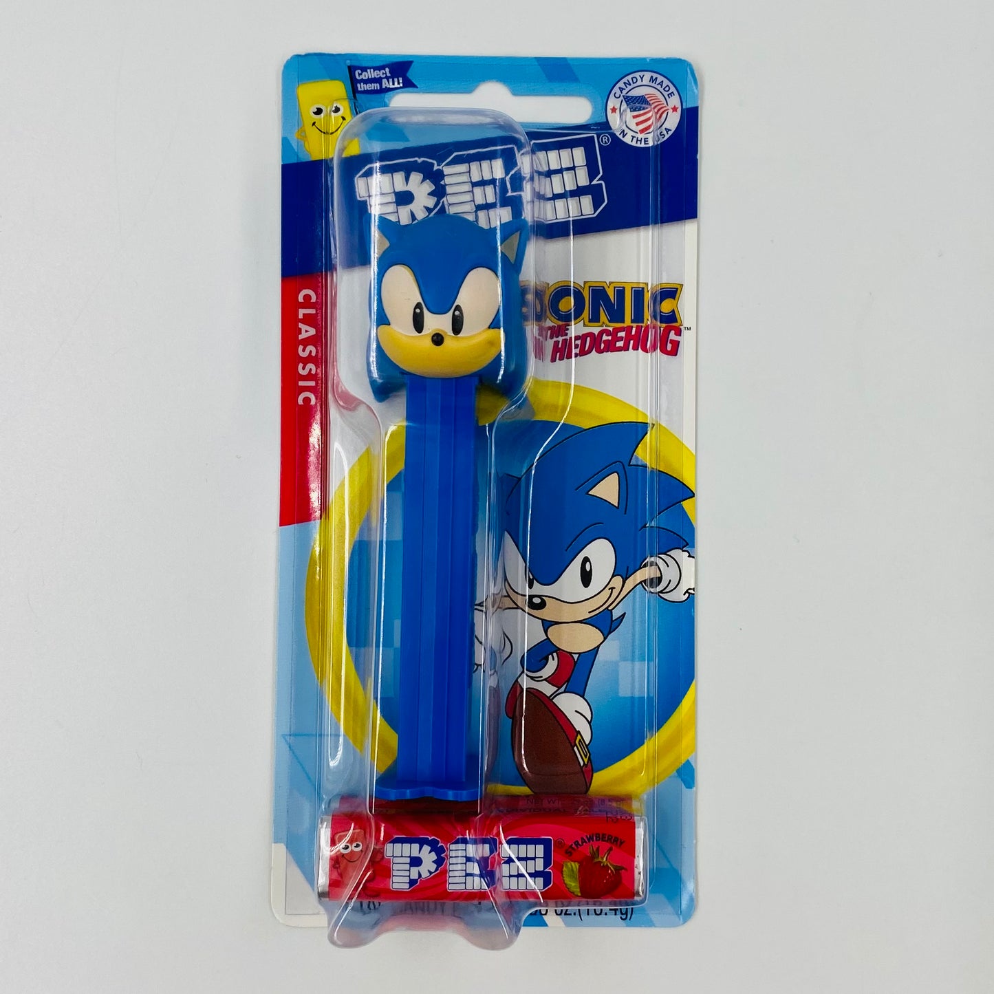 Sonic The Hedgehog PEZ dispenser (2022) short card 7.5 Hungary