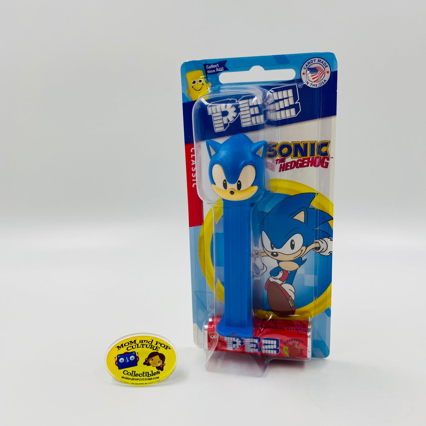 Sonic The Hedgehog PEZ dispenser (2022) short card 7.5 Hungary