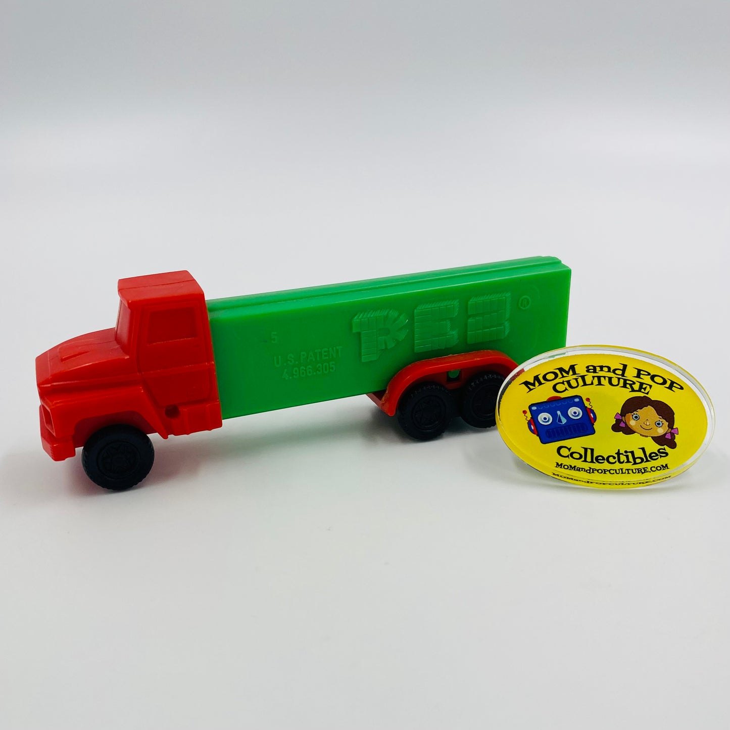 PEZ Trucks Series D R1 red cab/green trailer PEZ dispenser (1991) loose 4.9 Slovenia