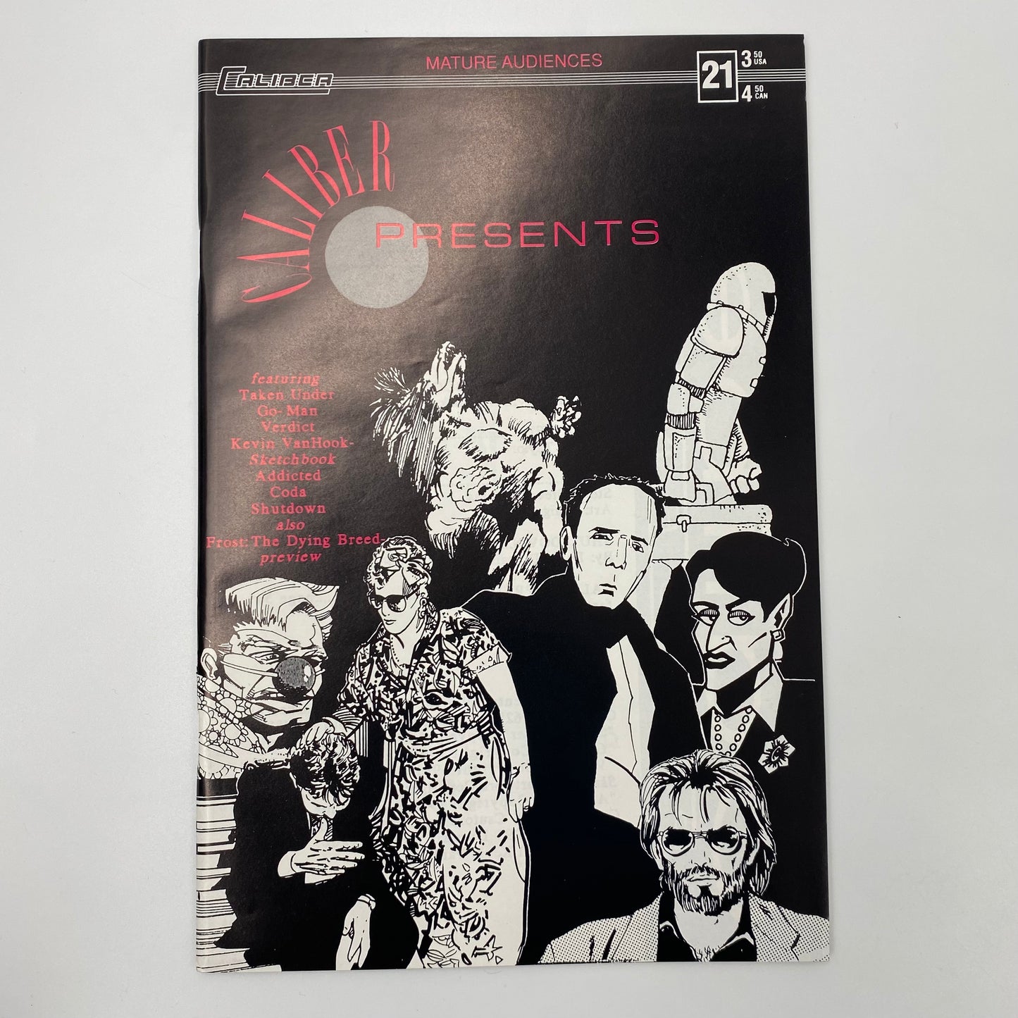 M&PC Comic Book FUN PACK: Caliber Presents!