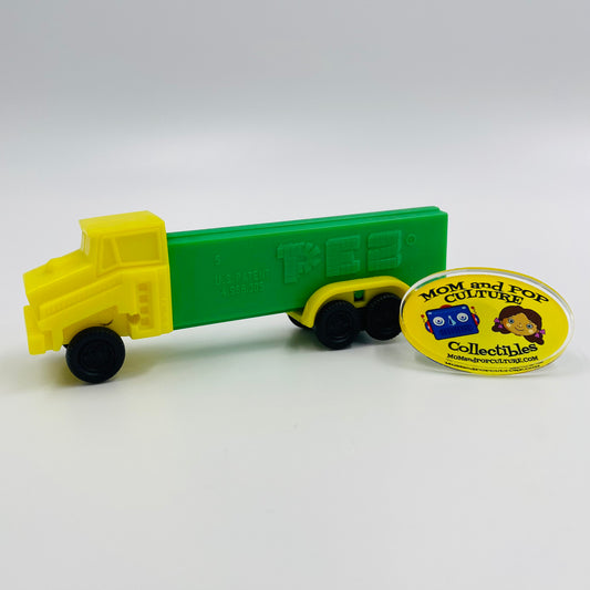 PEZ Trucks Series D R2 yellow cab/green trailer PEZ dispenser (1991) loose 4.9 Slovenia