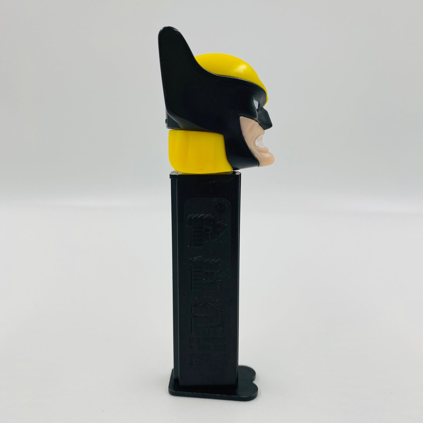 Marvel Wolverine (black stem) PEZ dispenser (1999) loose