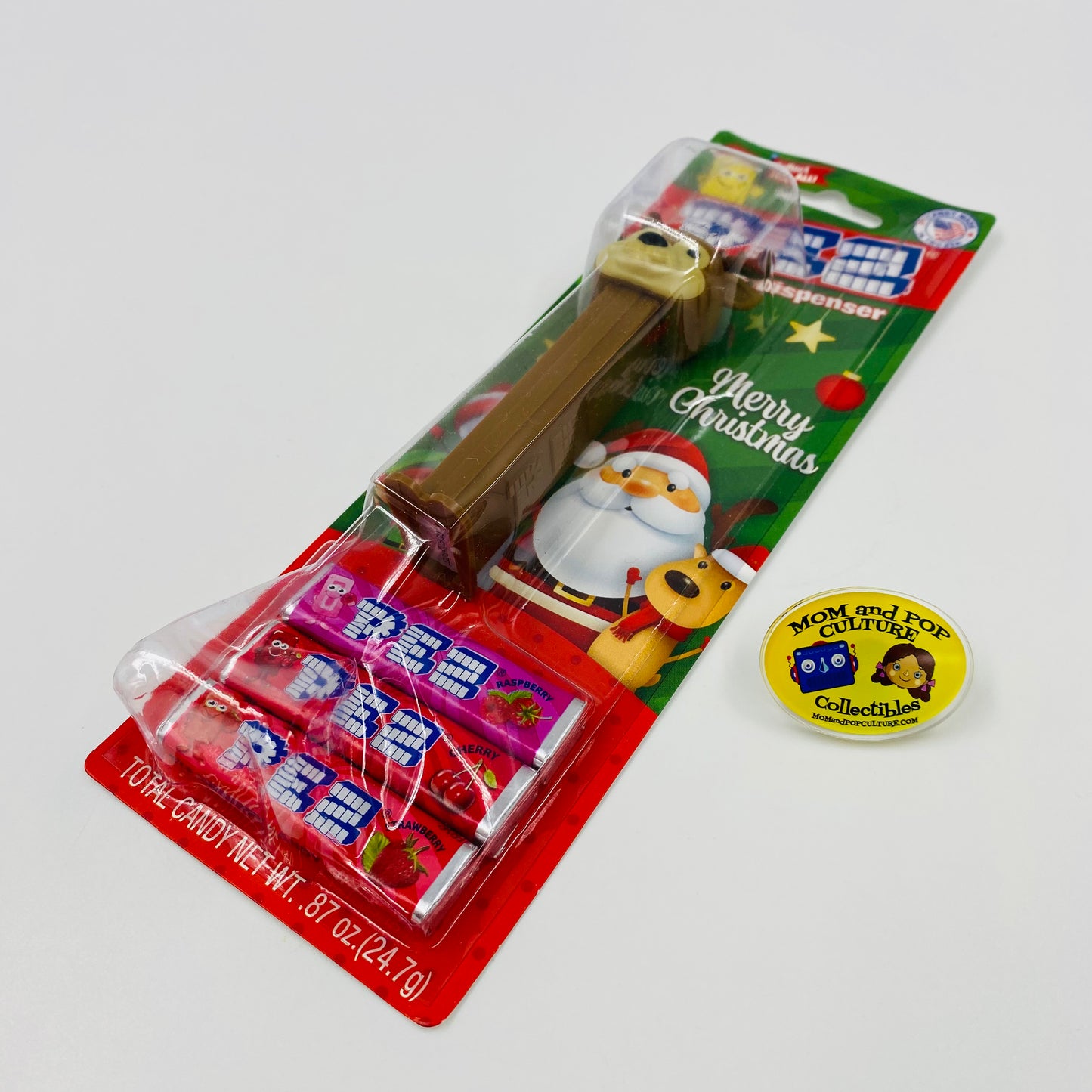 Christmas Reindeer PEZ dispenser (2023) carded 7.5 China