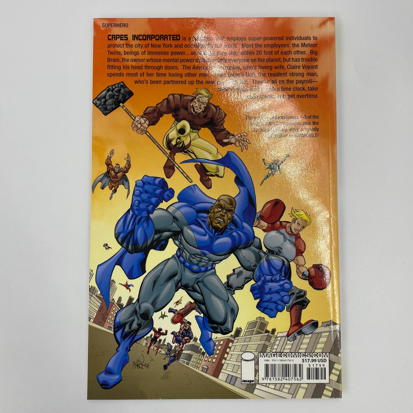 Capes volume 1 TP 1st printing (2007) Image