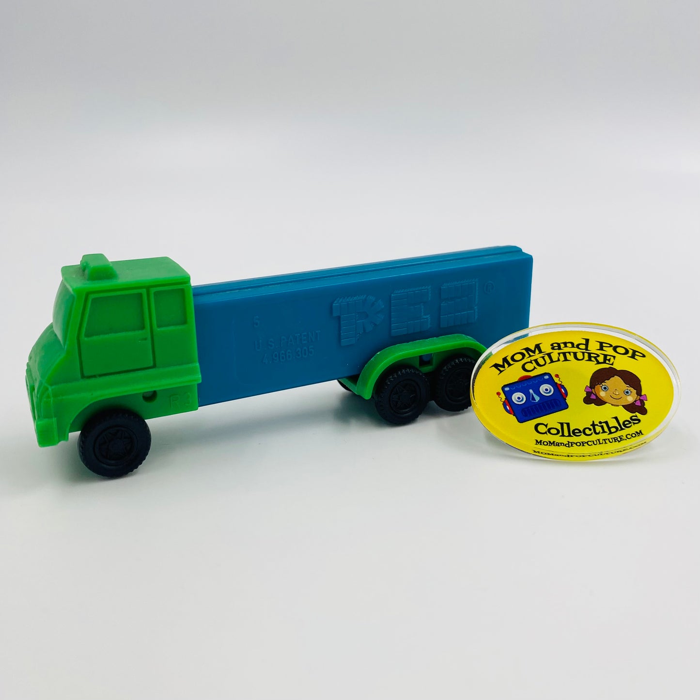 PEZ Trucks Series D R3 green cab/blue trailer PEZ dispenser (1991) loose 4.9 Slovenia