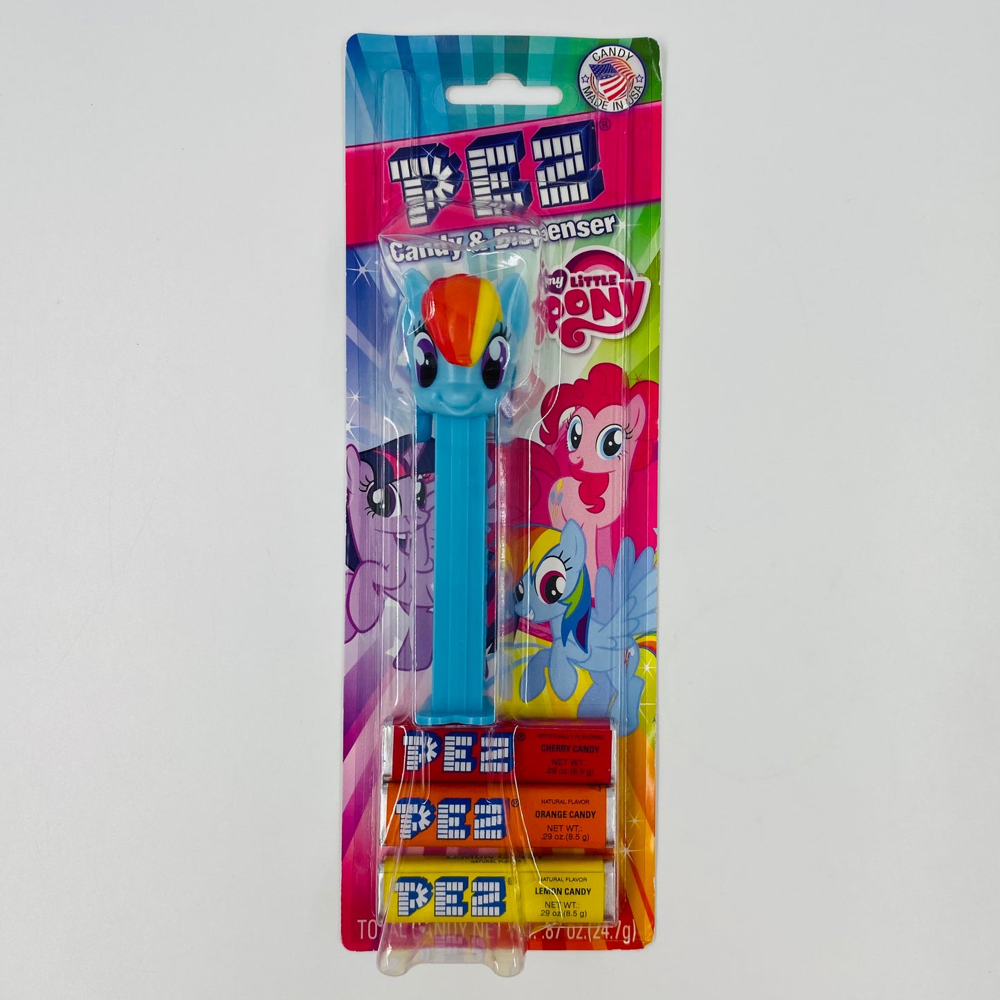 My Little Pony Rainbow Dash PEZ dispenser (2015) carded 5.9 China