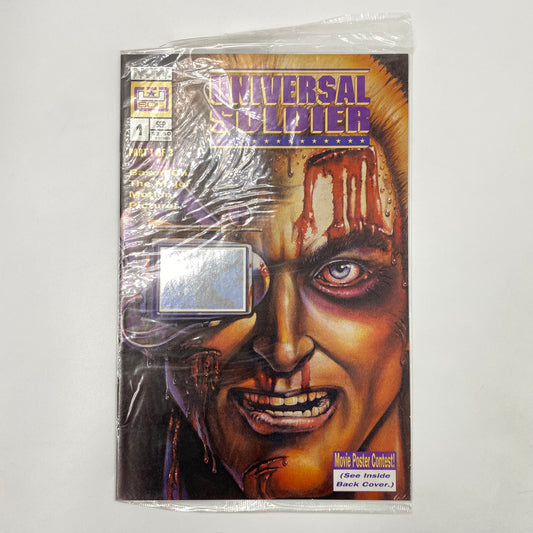 Universal Soldier #1 bagged direct edition (1992) Now (FN)