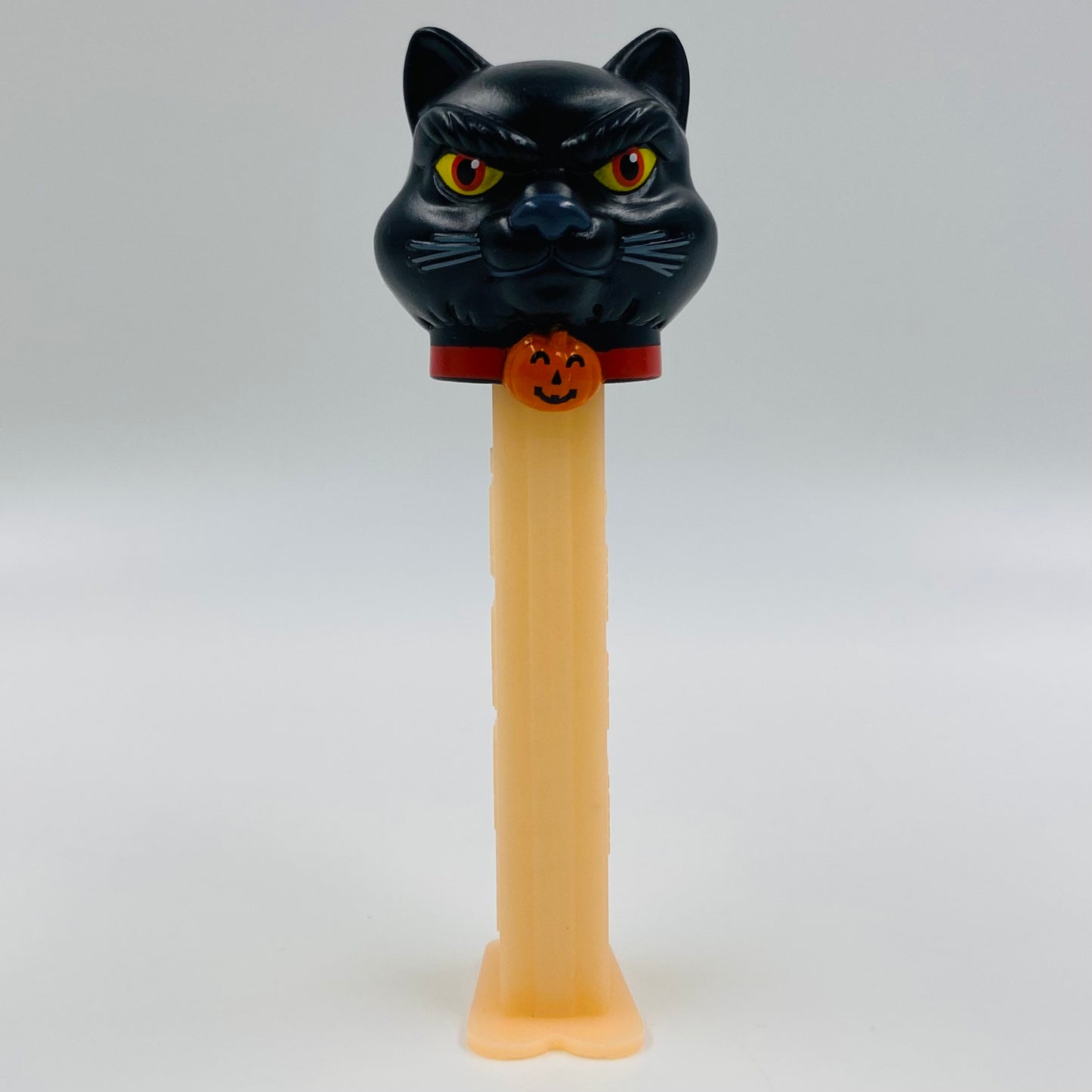 Halloween Glow in the Dark Black Cat PEZ dispenser (2003) loose 5.9 China