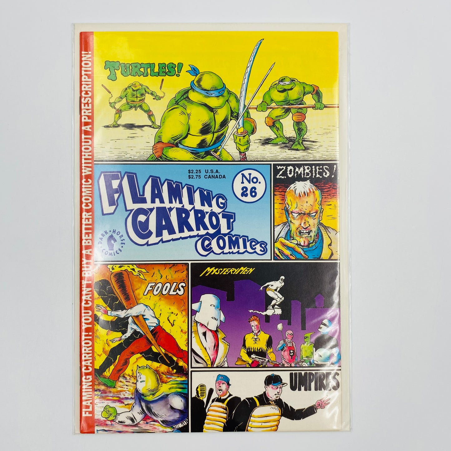 Flaming Carrot Comics No.26 guest starring the Teenage Mutant Ninja Turtles (1991) Dark Horse