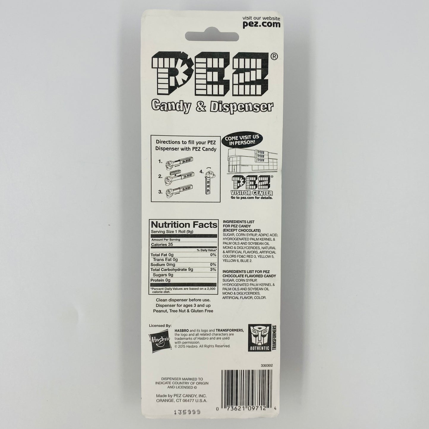 Transformers Megatron PEZ dispenser (2015) carded 7.5 Hungary