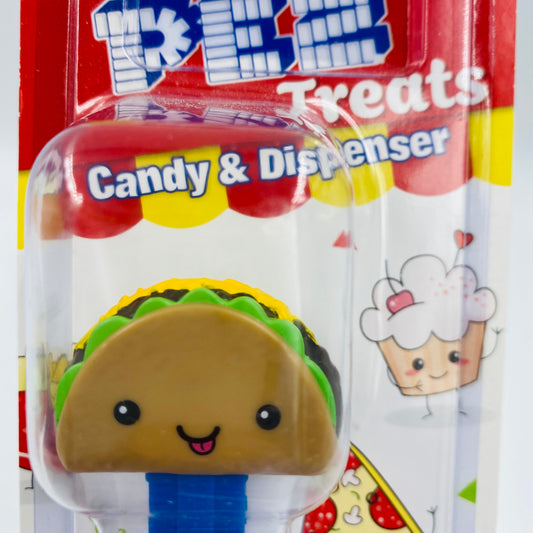 PEZ Treats Taco Pez dispenser (2021) carded 7.5 China