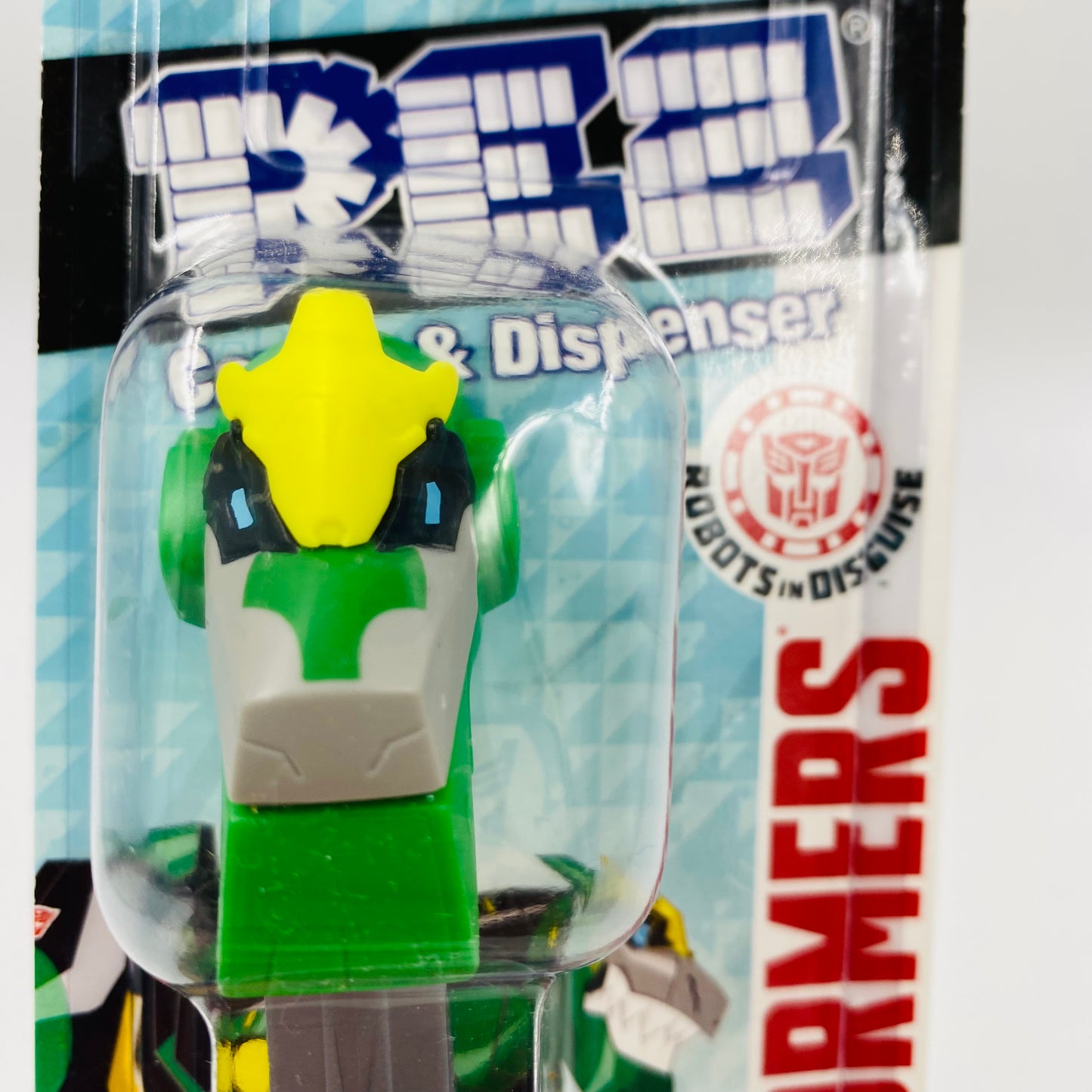 Transformers Robots in Disguise Grimlock PEZ dispenser (2016) carded 7.5 Hungary
