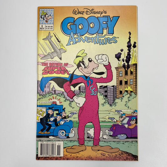 Walt Disney’s Goofy Adventures #6 (1990) W.D. (GD)