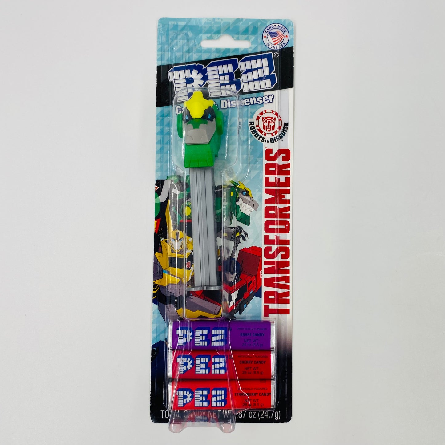 Transformers Robots in Disguise Grimlock PEZ dispenser (2016) carded 7.5 Hungary