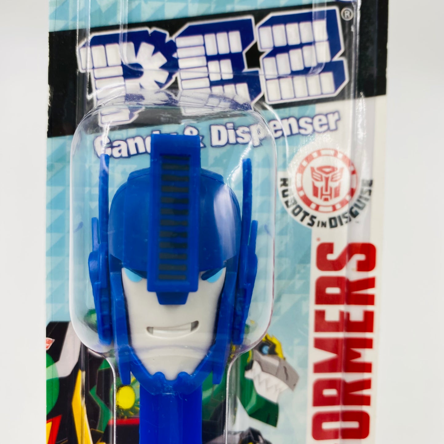 Transformers Robots in Disguise Optimus Prime PEZ dispenser (2016) carded 7.5 Hungary