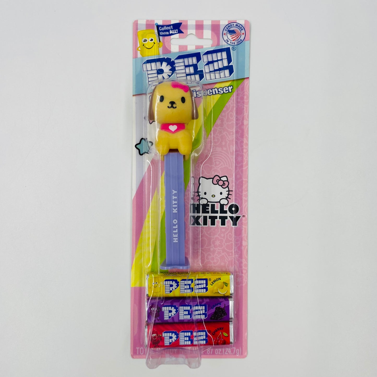 Hello Kitty Puppy Pez dispenser (2022) carded 7.5 China