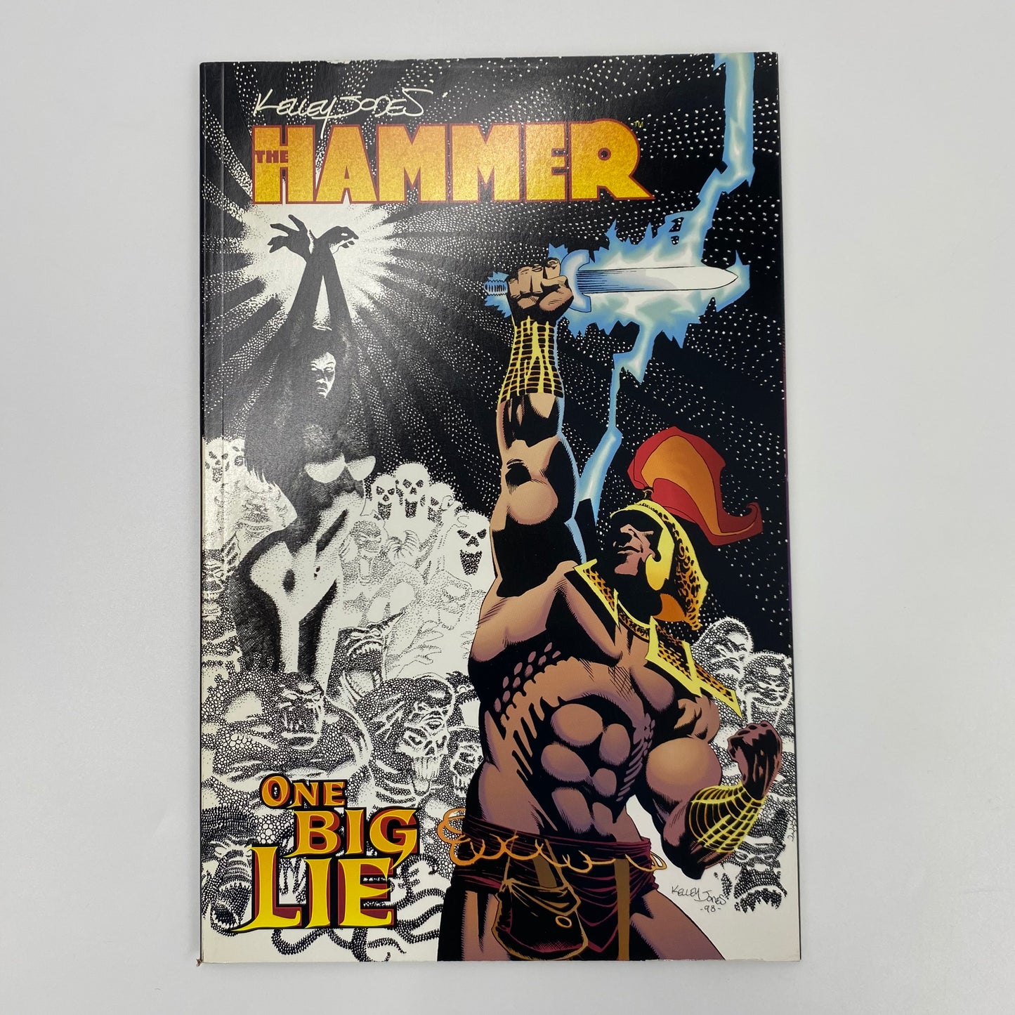 Kelly Jones’ The Hammer One Big Lie first edition TP (1998) Dark Horse