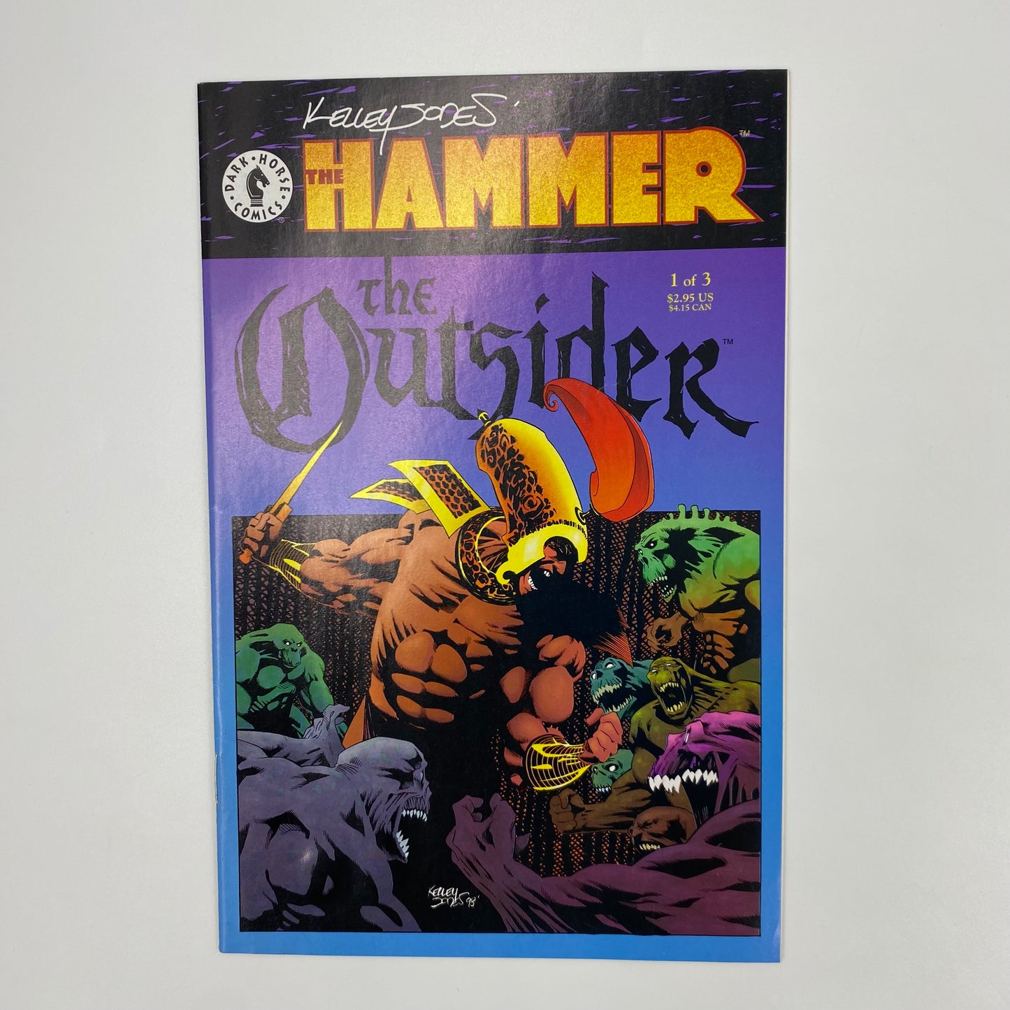 Kelly Jones’ The Hammer The Outsider #1-3 (1999) Dark Horse (GD)