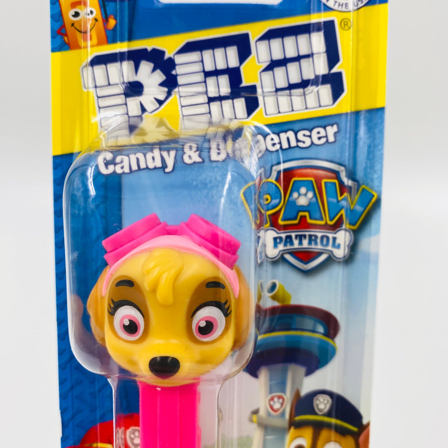 Paw Patrol Skye PEZ dispenser (2017) carded 7.5 China