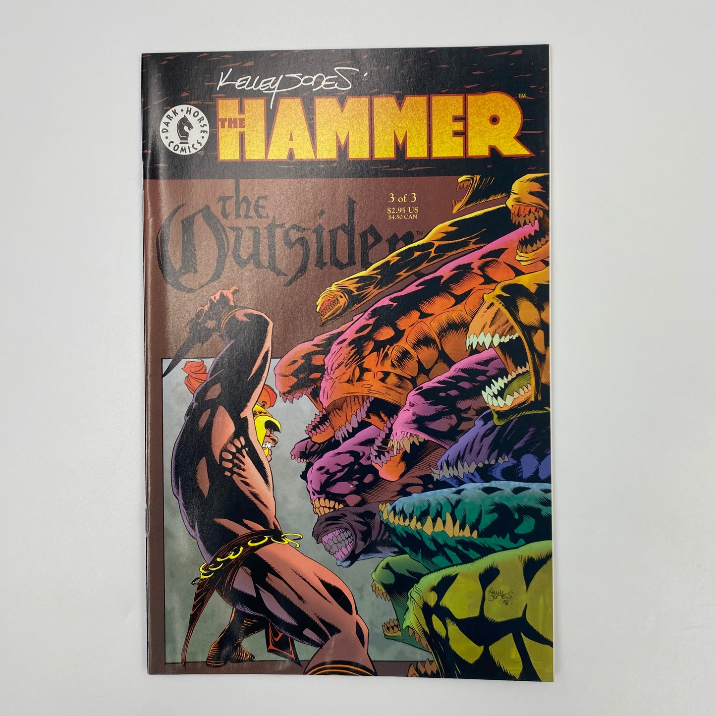 Kelly Jones’ The Hammer The Outsider #1-3 (1999) Dark Horse (GD)