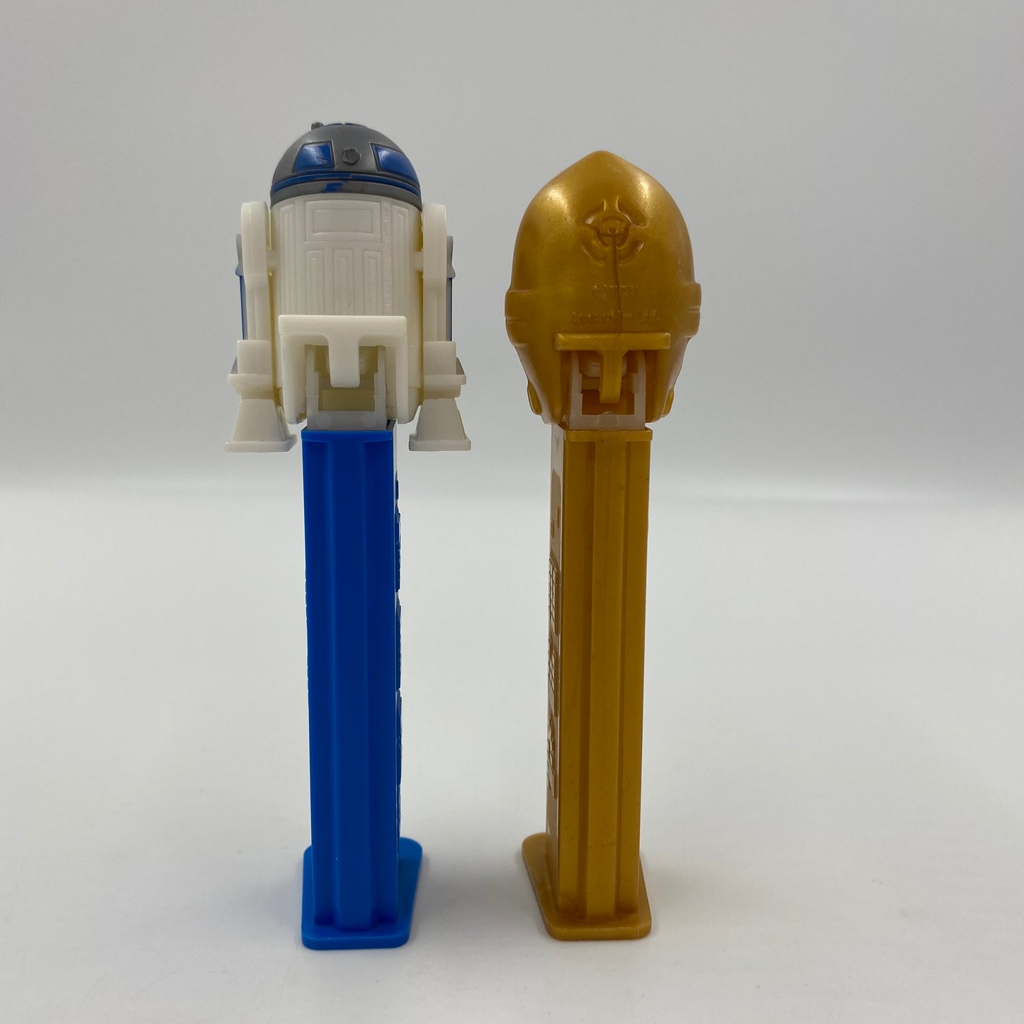 Star Wars C-3PO & R2-D2 PEZ dispensers (1997 & 2015) loose