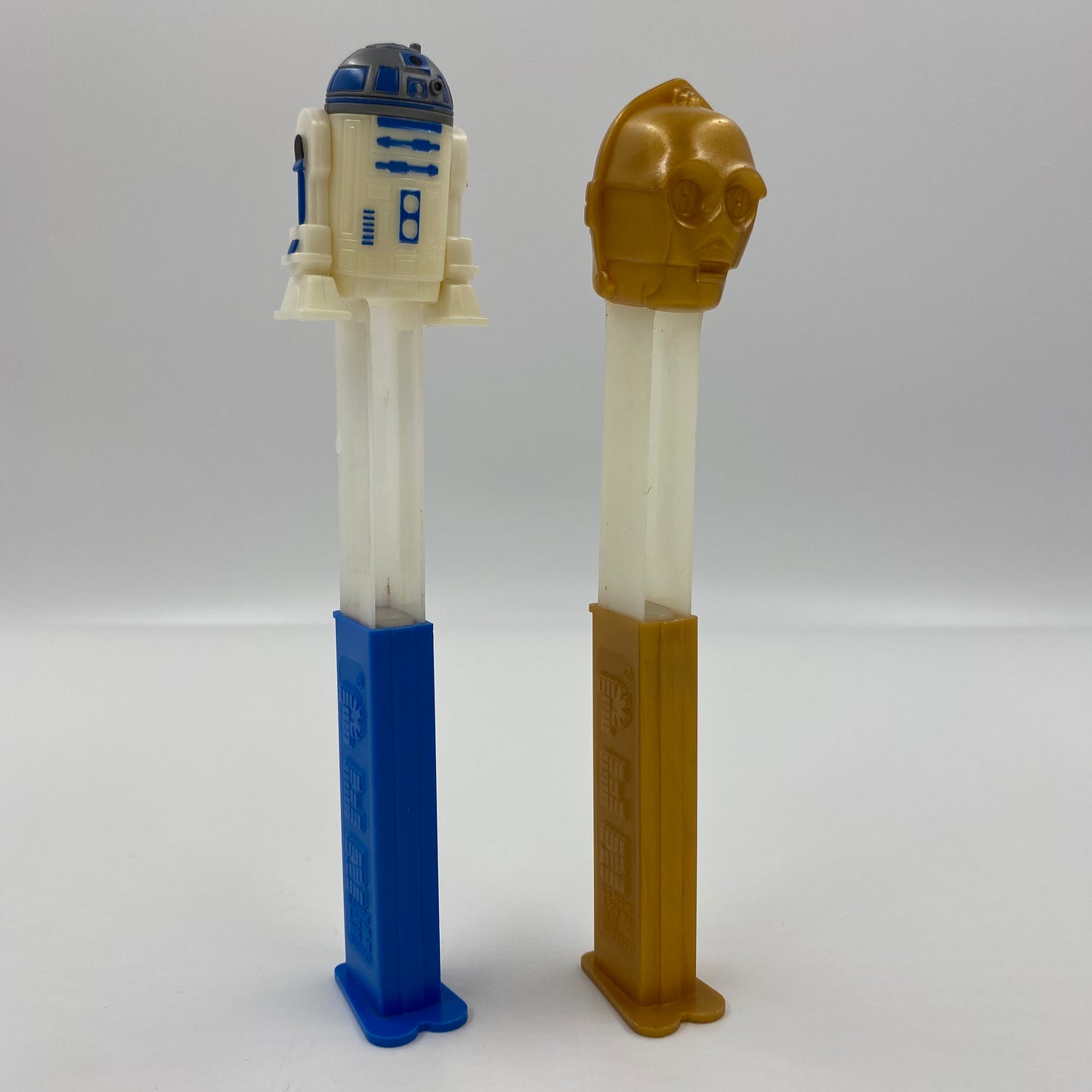 Star Wars C-3PO & R2-D2 PEZ dispensers (1997 & 2015) loose