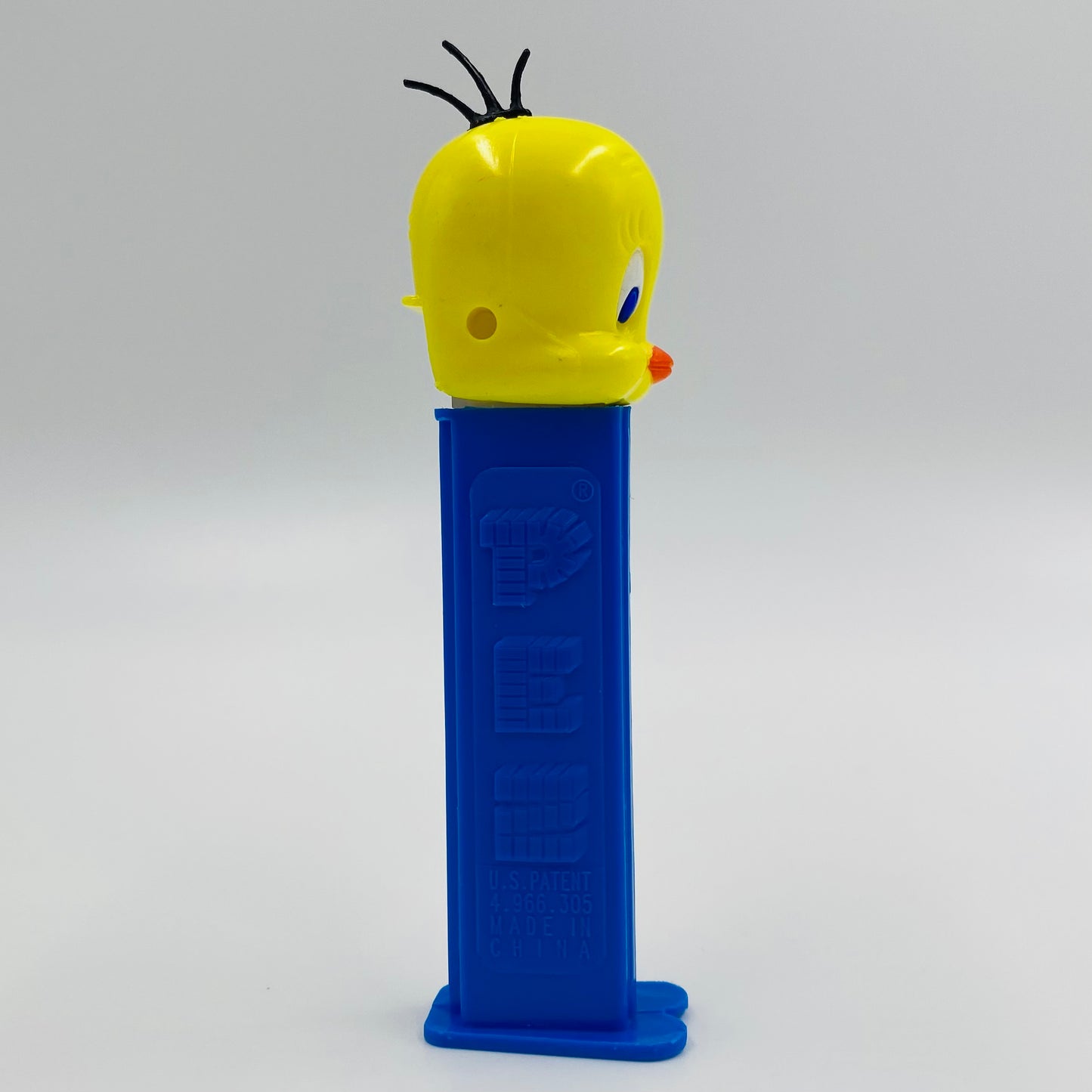 Looney Tunes Tweety Bird PEZ dispenser with hinge holes (1980's) loose 4.9 China