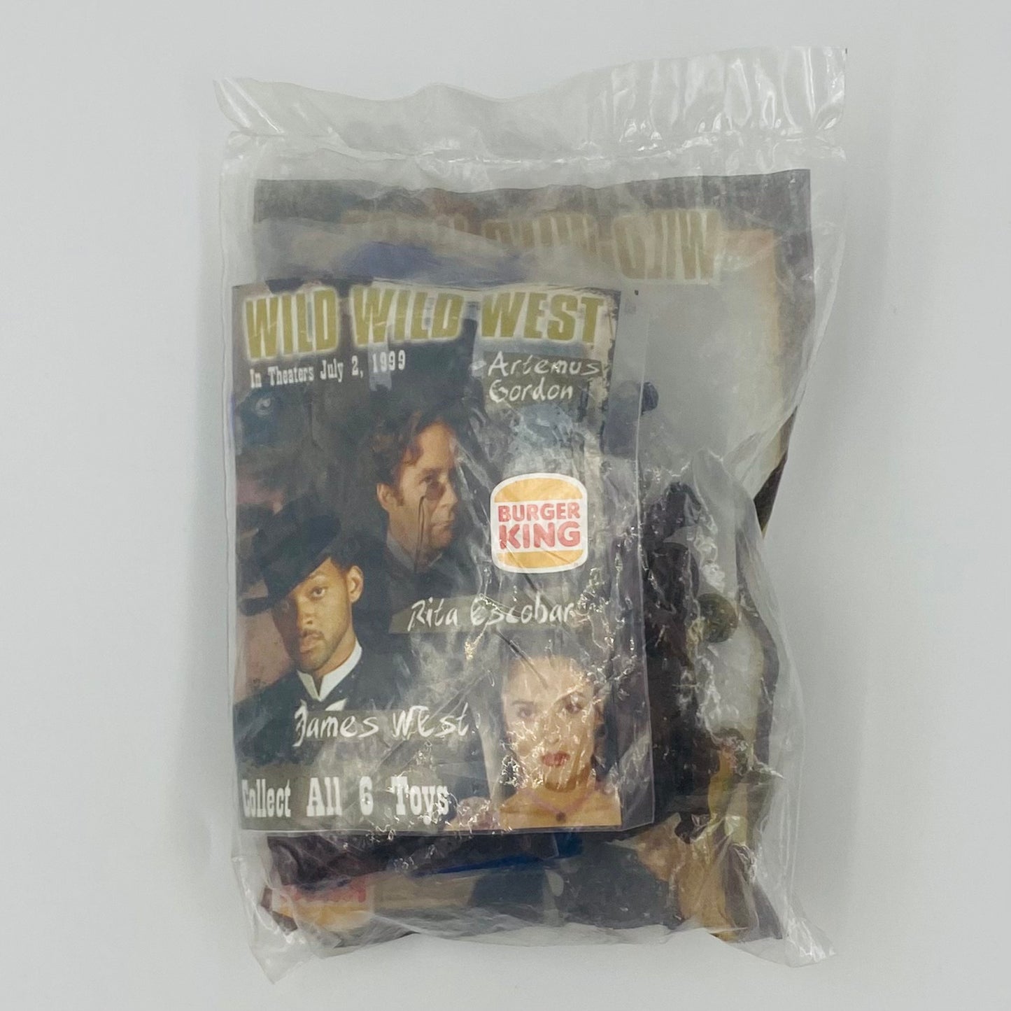 Wild Wild West Giant Tarantula Burger King Kids' Meals toy (1999) bagged