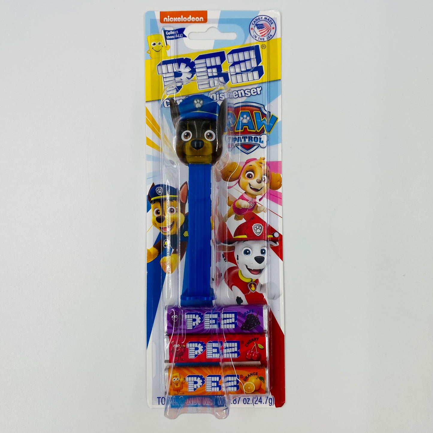Paw Patrol Crystal Chase PEZ dispenser (2021) carded 7.5 China