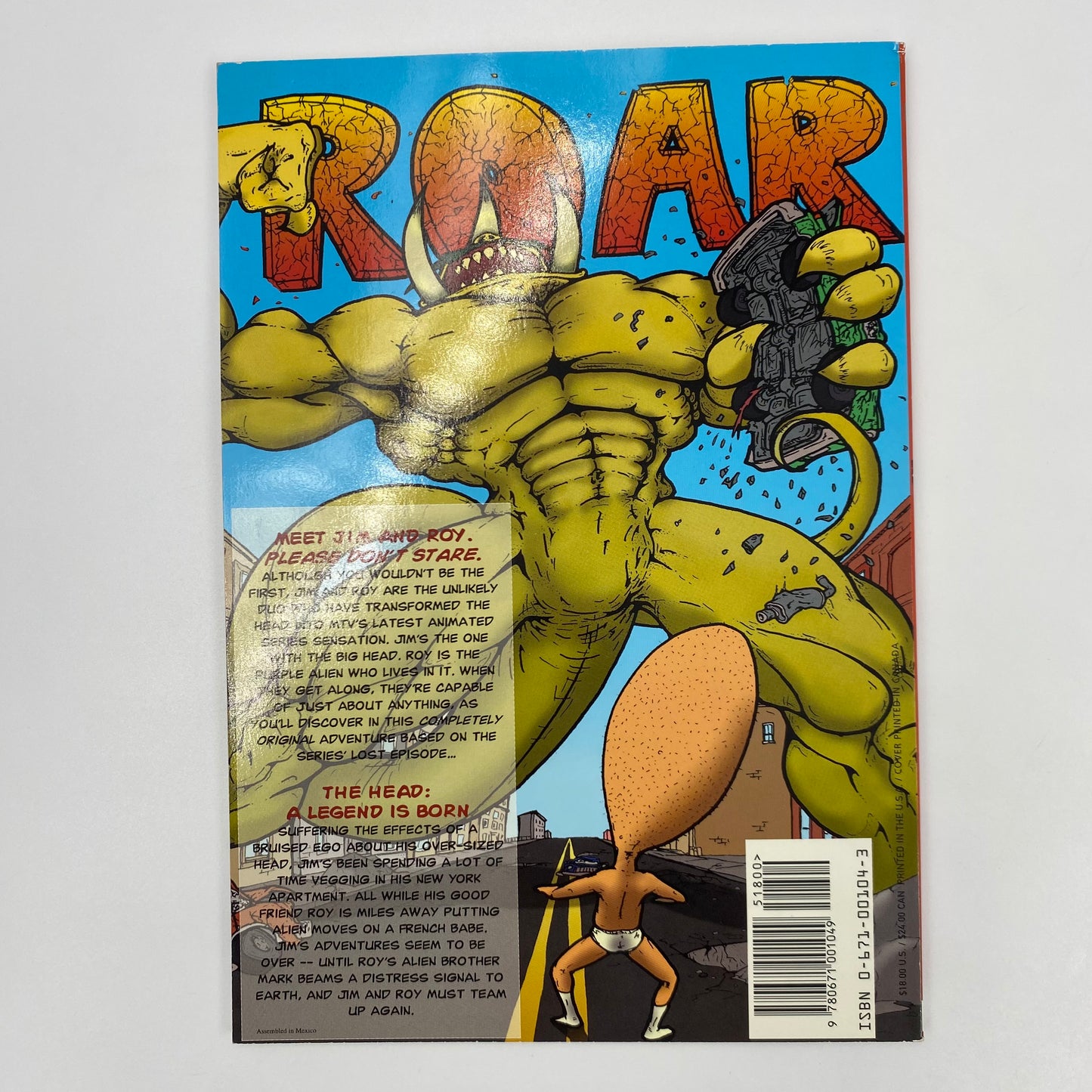 MTV’s The Head A Legend is Born #1 (1997) MTV Books & Pocket Books