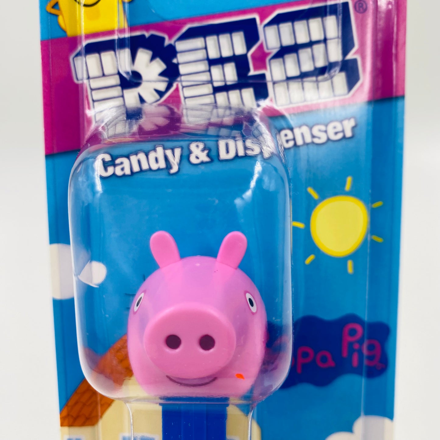 Peppa Pig George Pig PEZ dispenser (2020) carded 7.5 Hungary