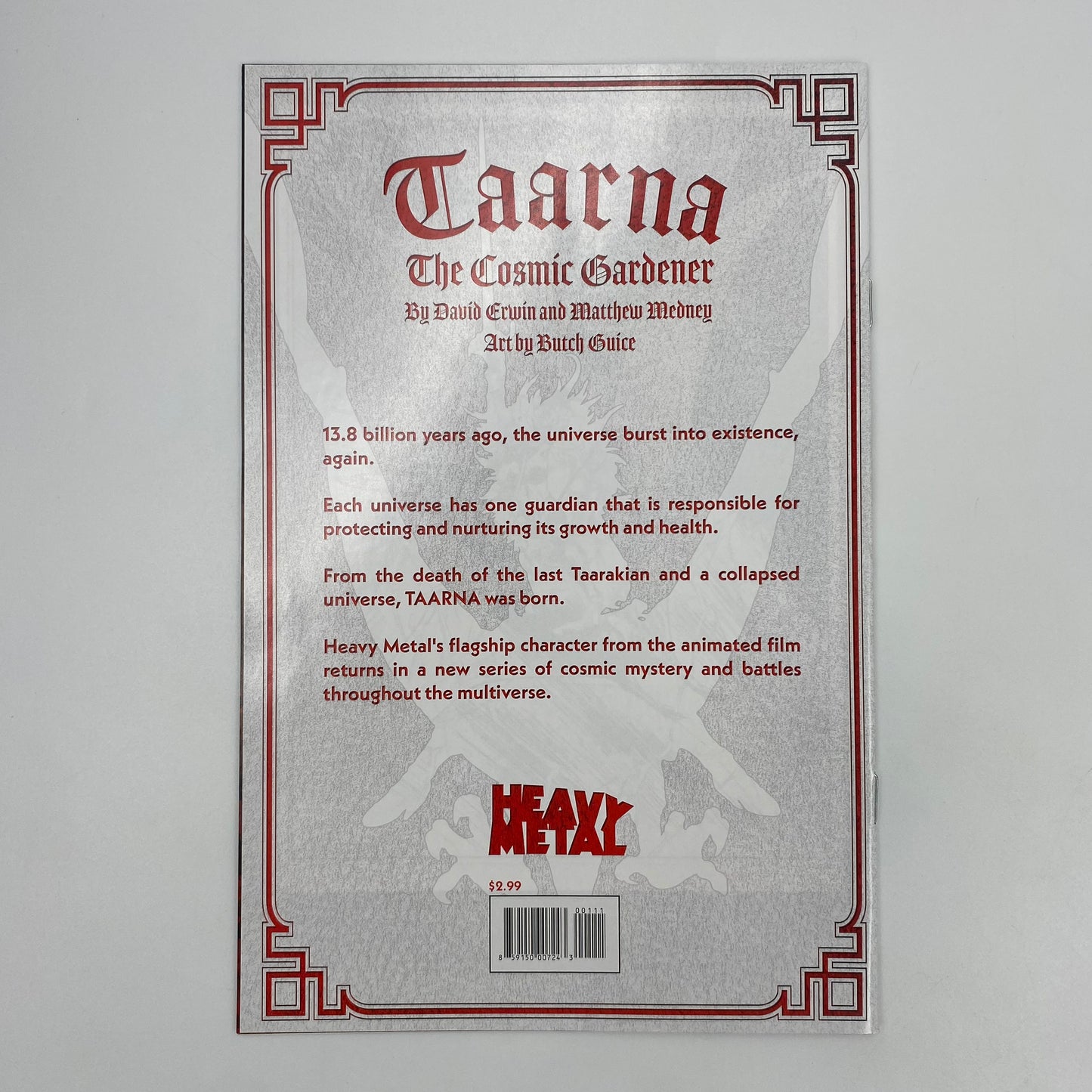 Heavy Metal Elements Taarna the Cosmic Gardner one shot (2021) Heavy Metal (VF-)