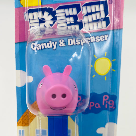 Peppa Pig George Pig dino stem PEZ dispenser (2023) carded 7.5 Hungary