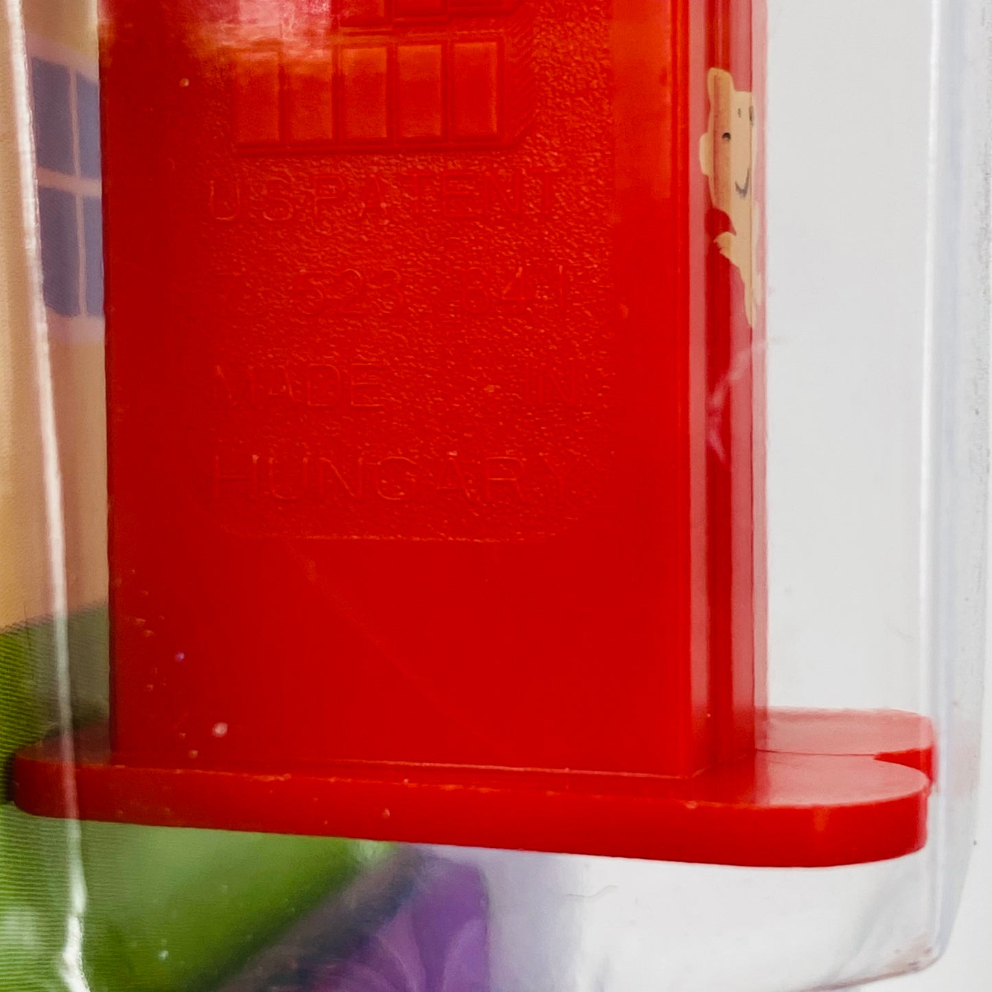 Peppa Pig teddy bear stem PEZ dispenser (2023) carded 7.5 Hungary