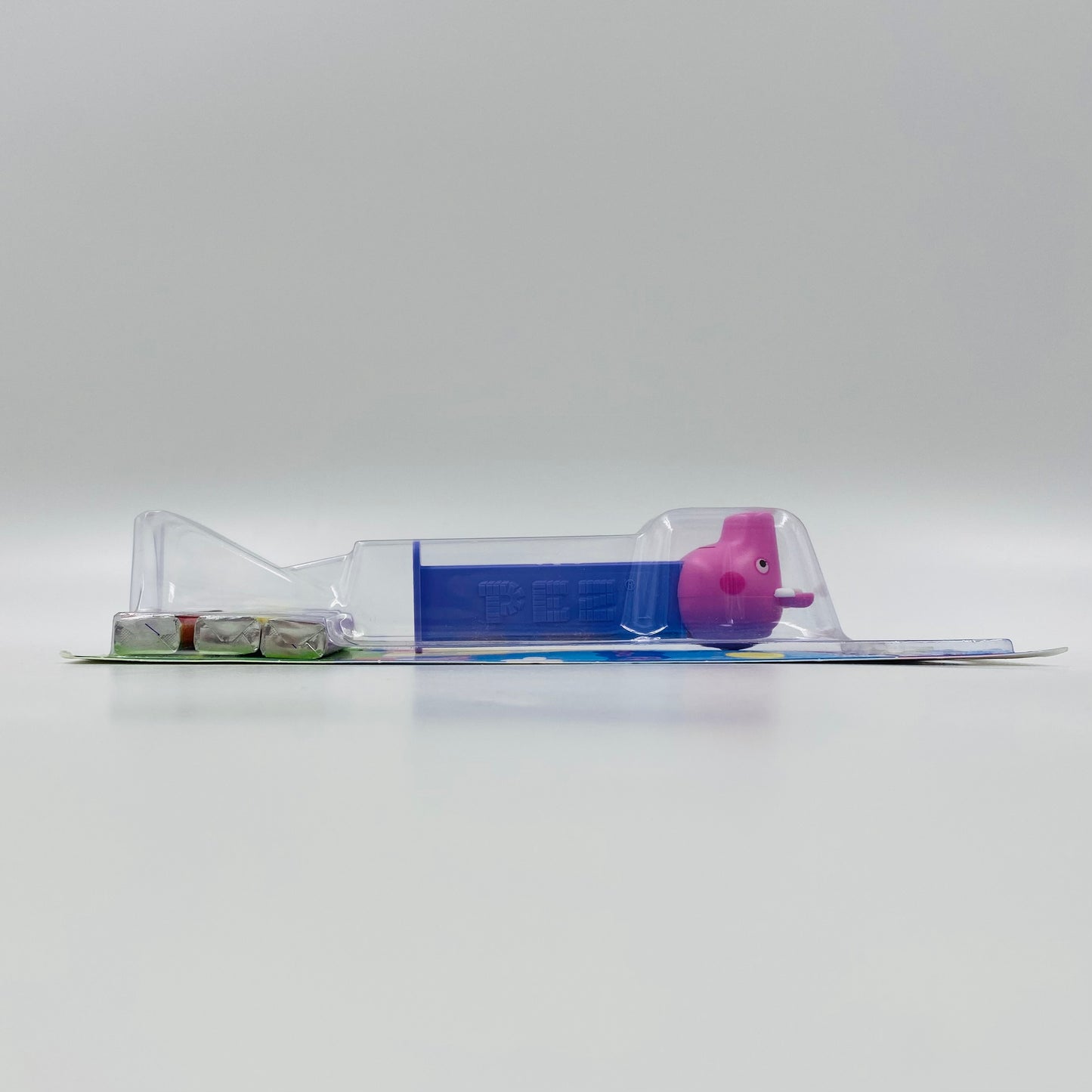 Peppa Pig hearts stem PEZ dispenser (2023) carded 7.5 Hungary