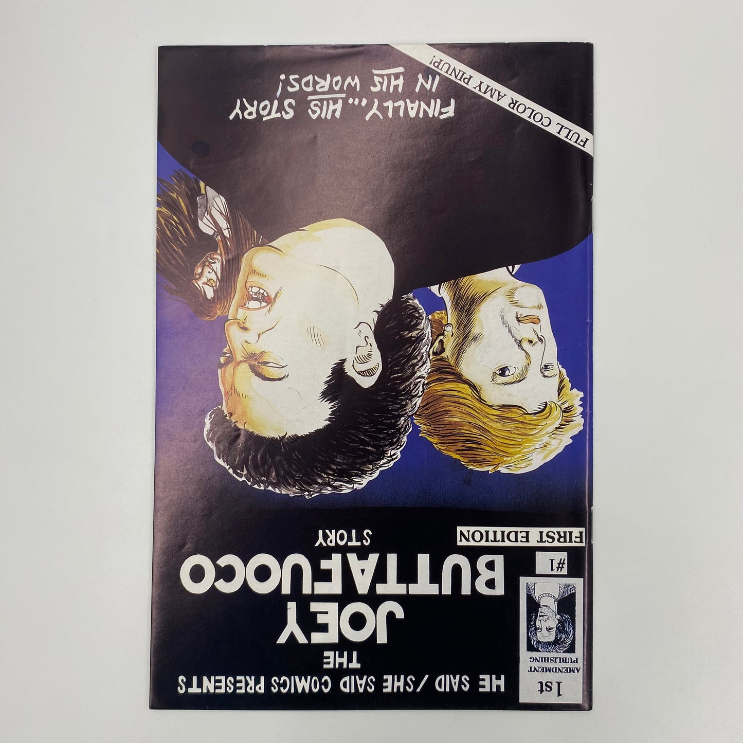 He Said/She Said Comics Presents #1 The Amy Fisher/Joey Buttafuoco Story (1993) 1st Amendment (VG)