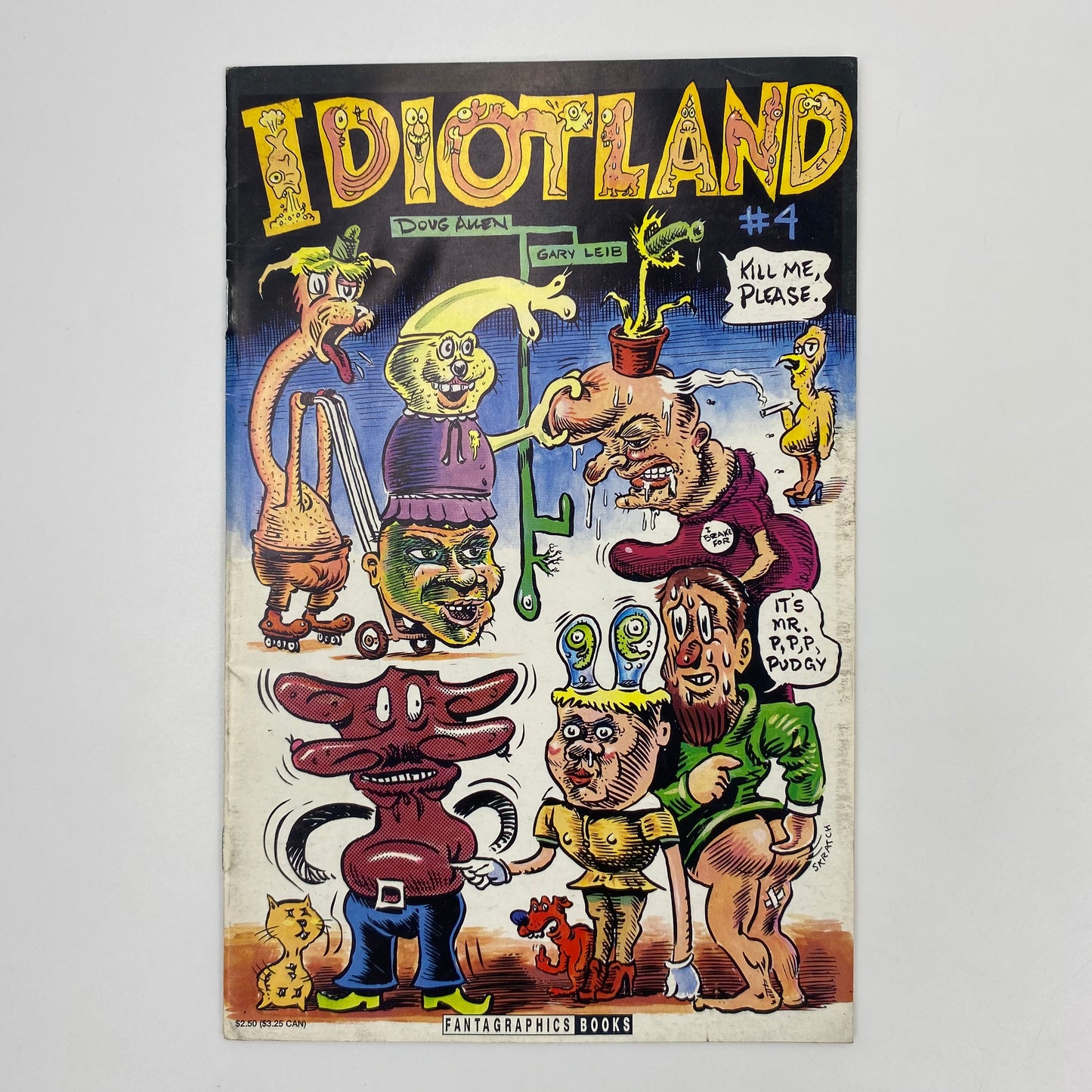 Idiotland #4 (1993) Fantagraphics (VG)
