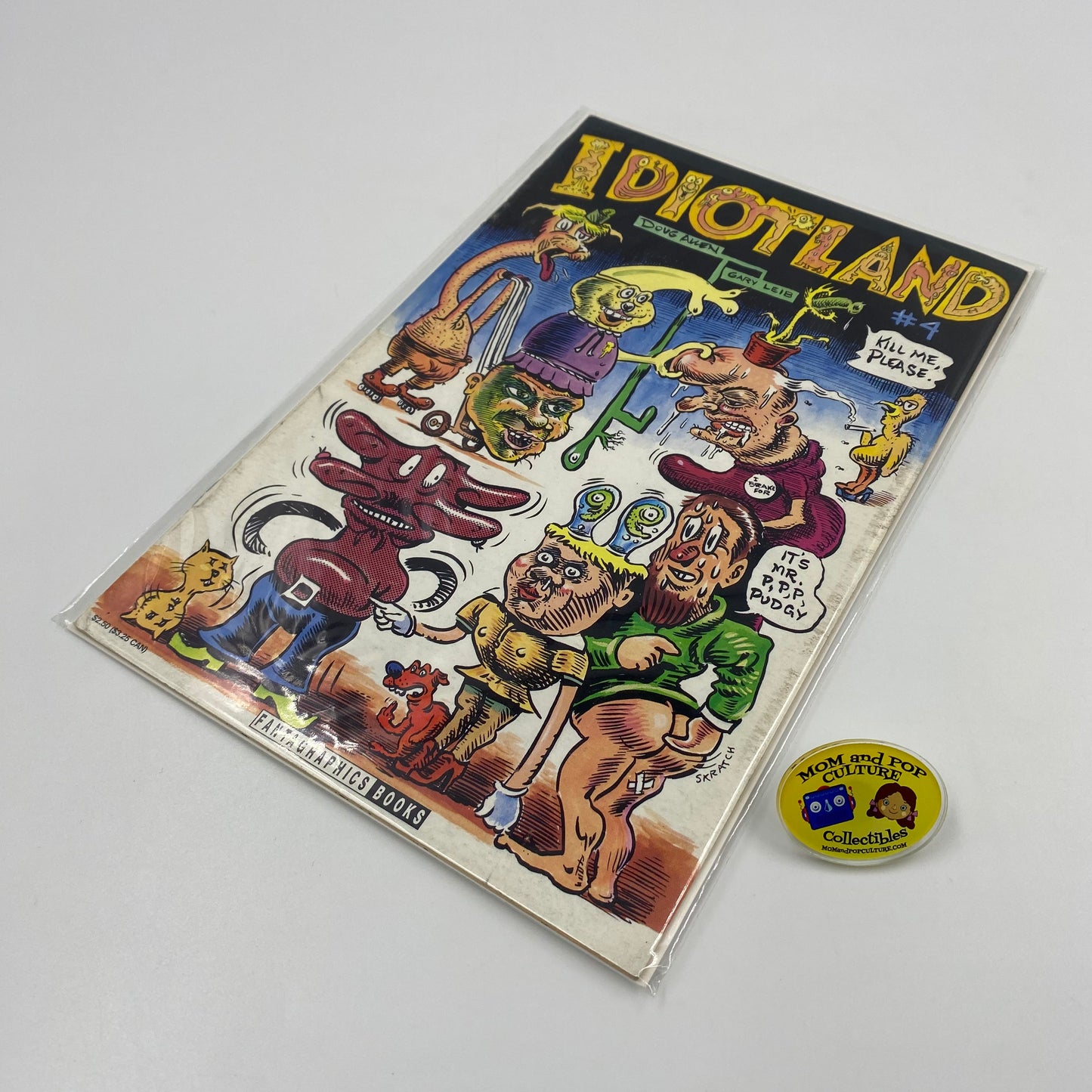 Idiotland #4 (1993) Fantagraphics (VG)