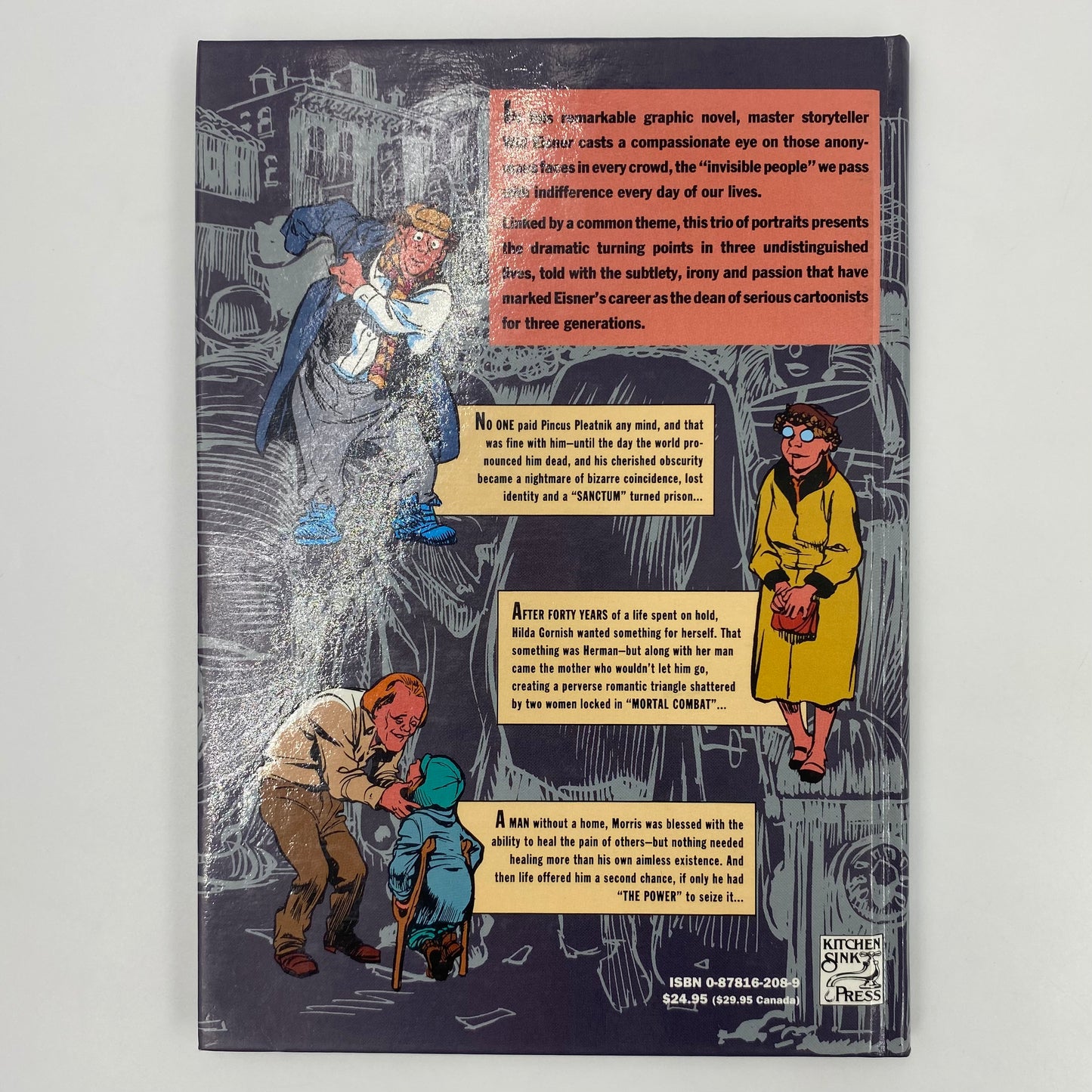 Invisible People Limited Edition Signed Hardcover (1993) Kitchen Sink (SIGNED & NUMBERED)