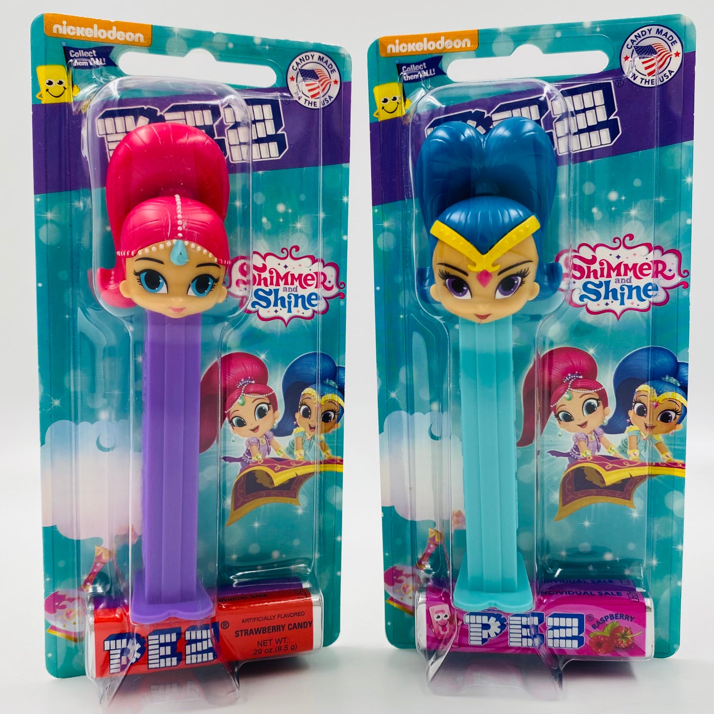 Shimmer and Shine PEZ dispensers (2018) short card 7.5 China