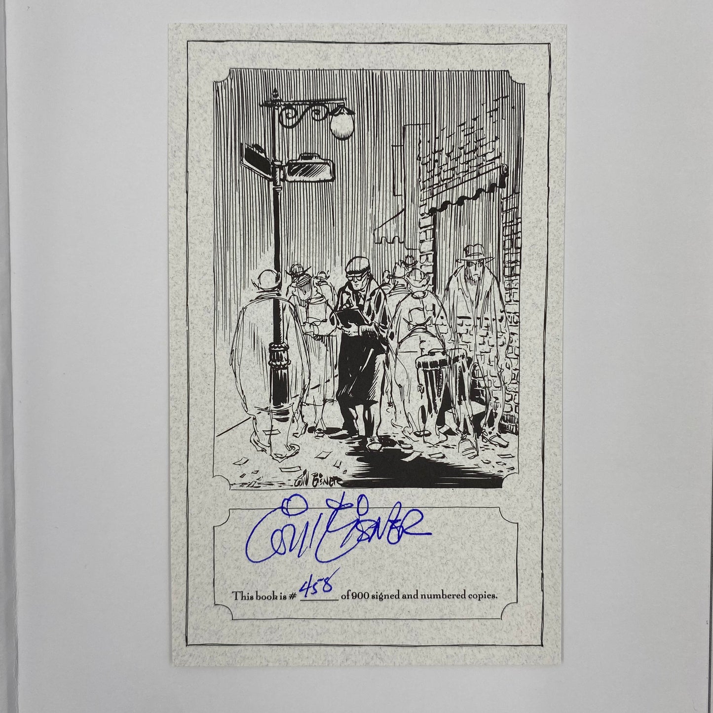 Invisible People Limited Edition Signed Hardcover (1993) Kitchen Sink (SIGNED & NUMBERED)