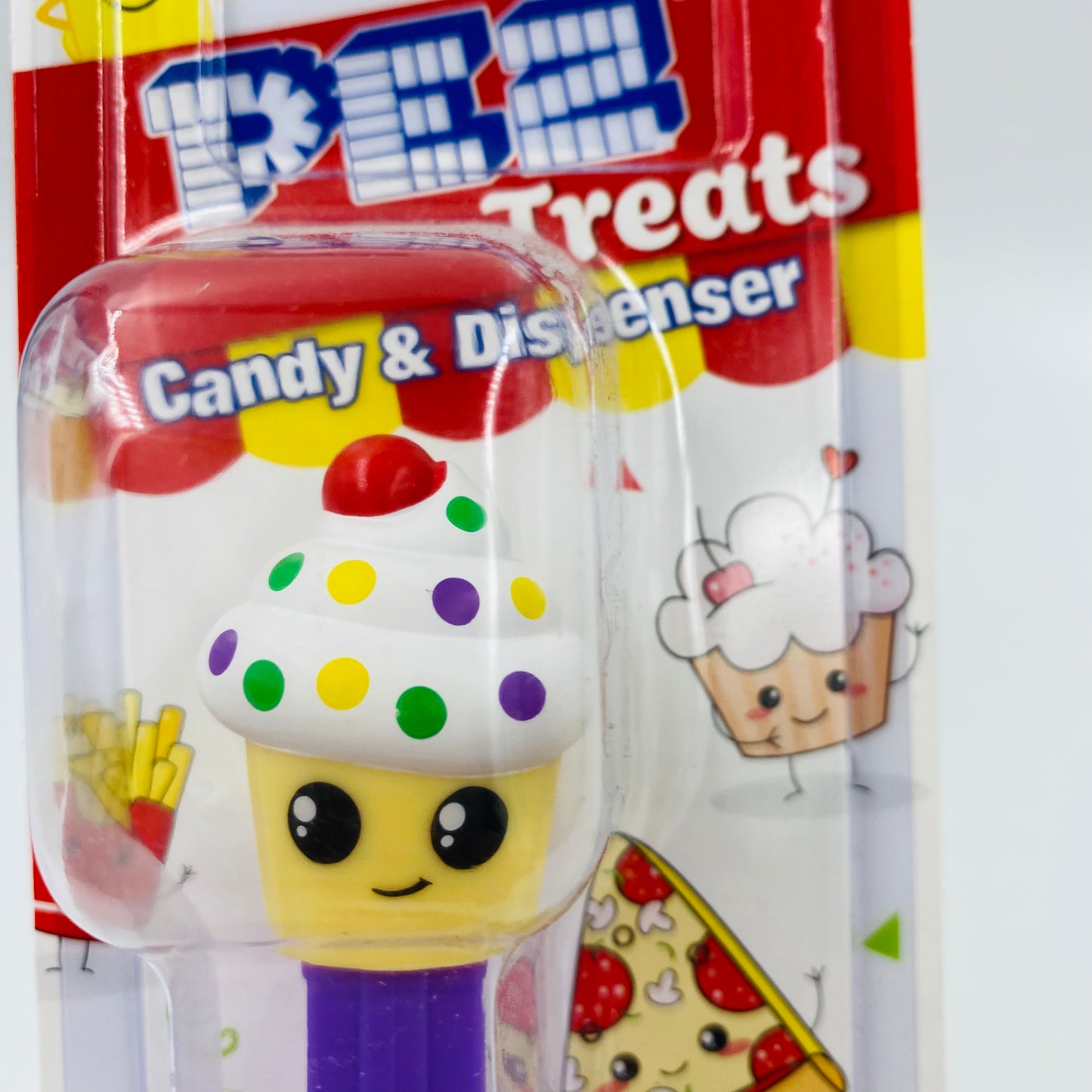 PEZ Treats Cupcake Pez dispenser (2022) carded 7.5 China