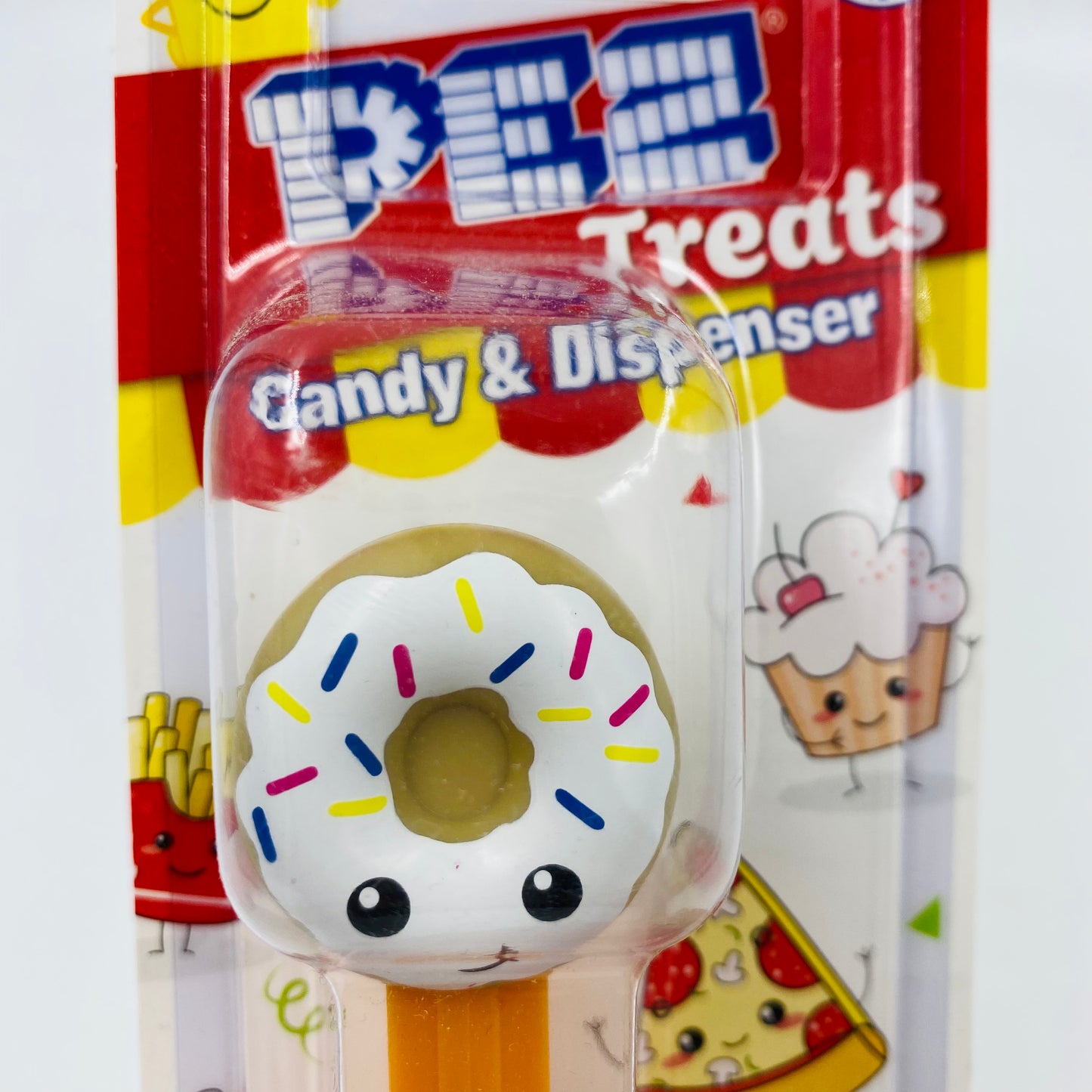 PEZ Treats Donut Pez dispenser (2023) carded 7.5 China