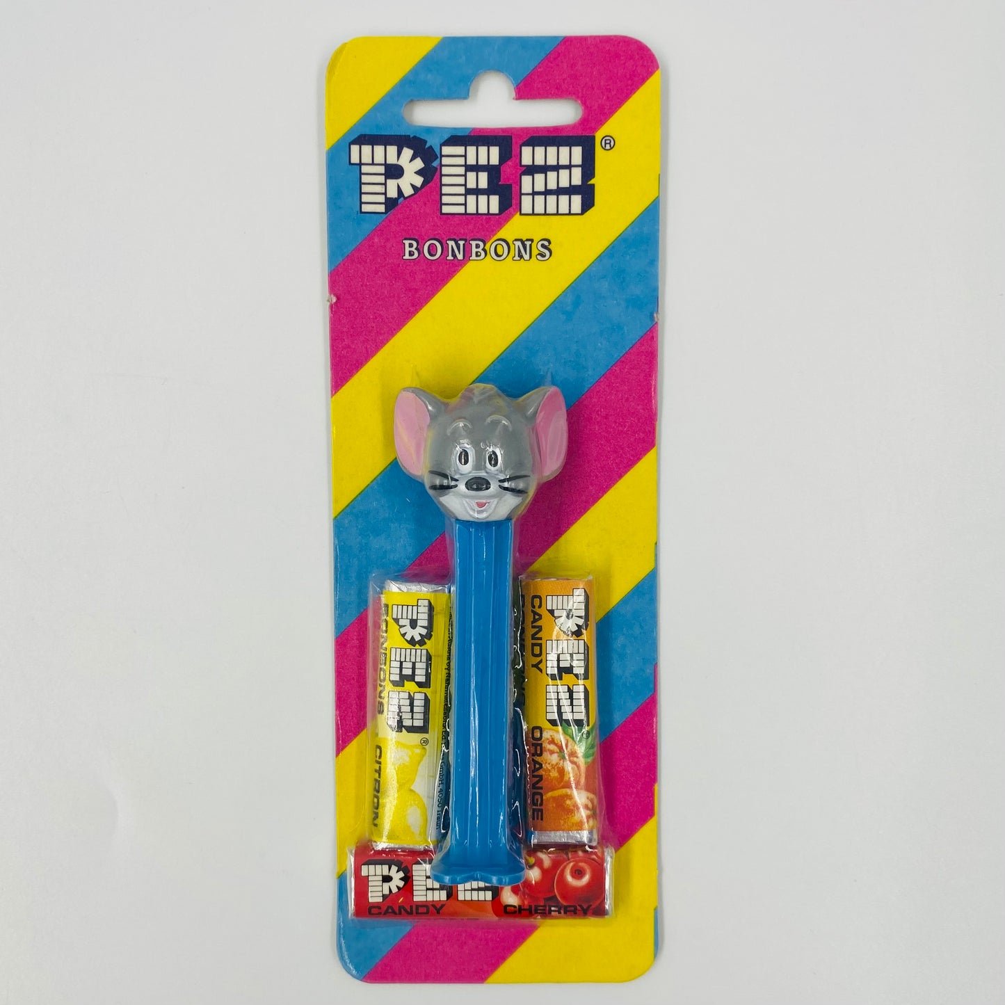 MGM Cartoons Tuffy PEZ dispenser (1990's) Canadian card 4.9 Hungary